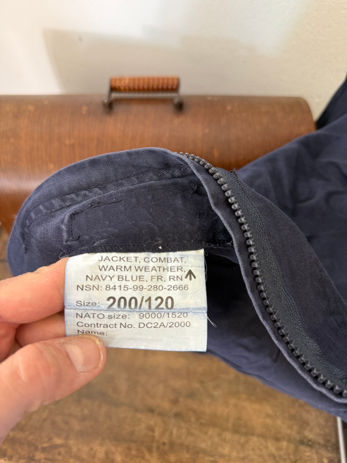 Vintage British Royal Navy Jacket “XXL”