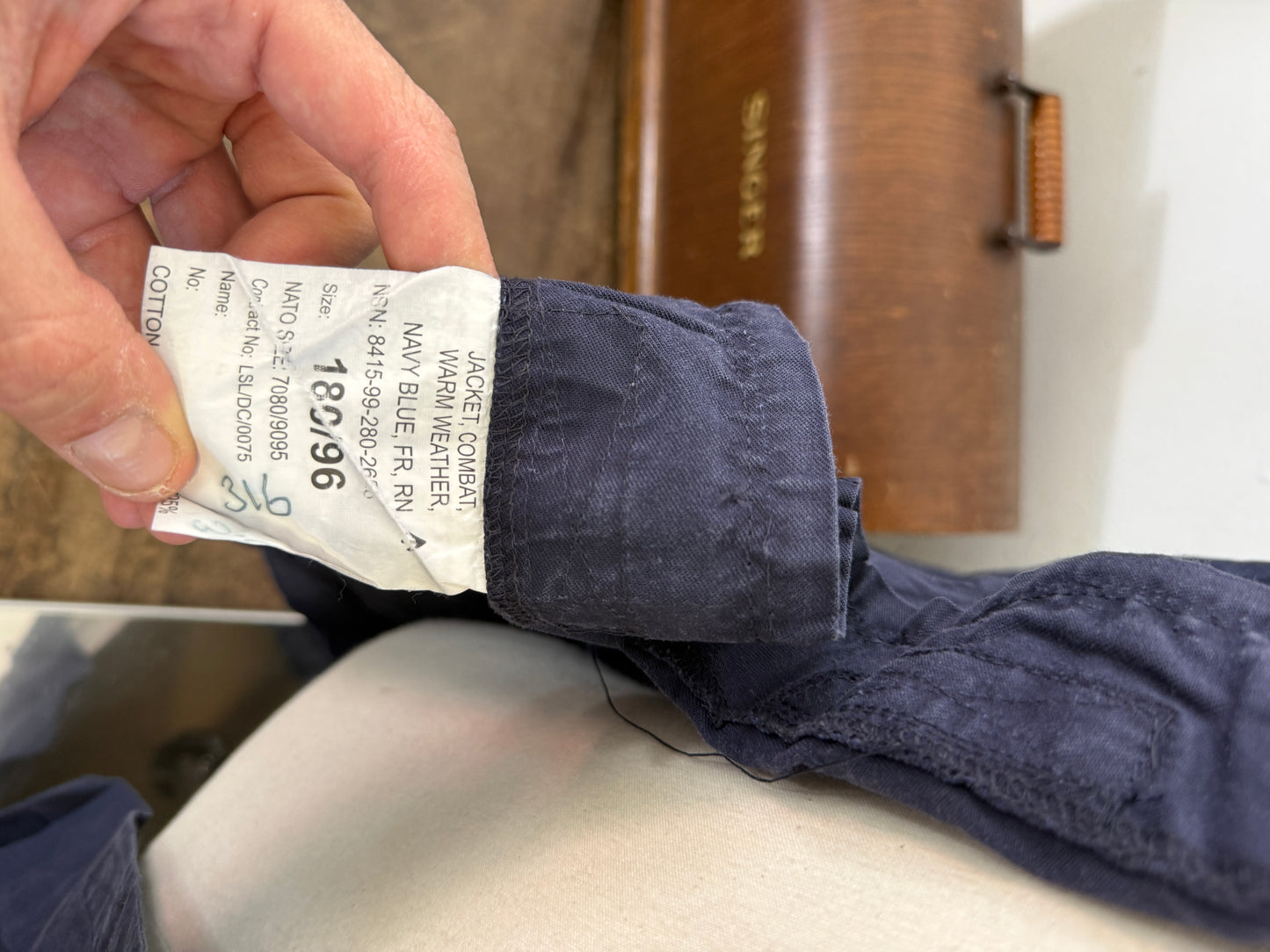Vintage British Royal Navy Jacket “L”