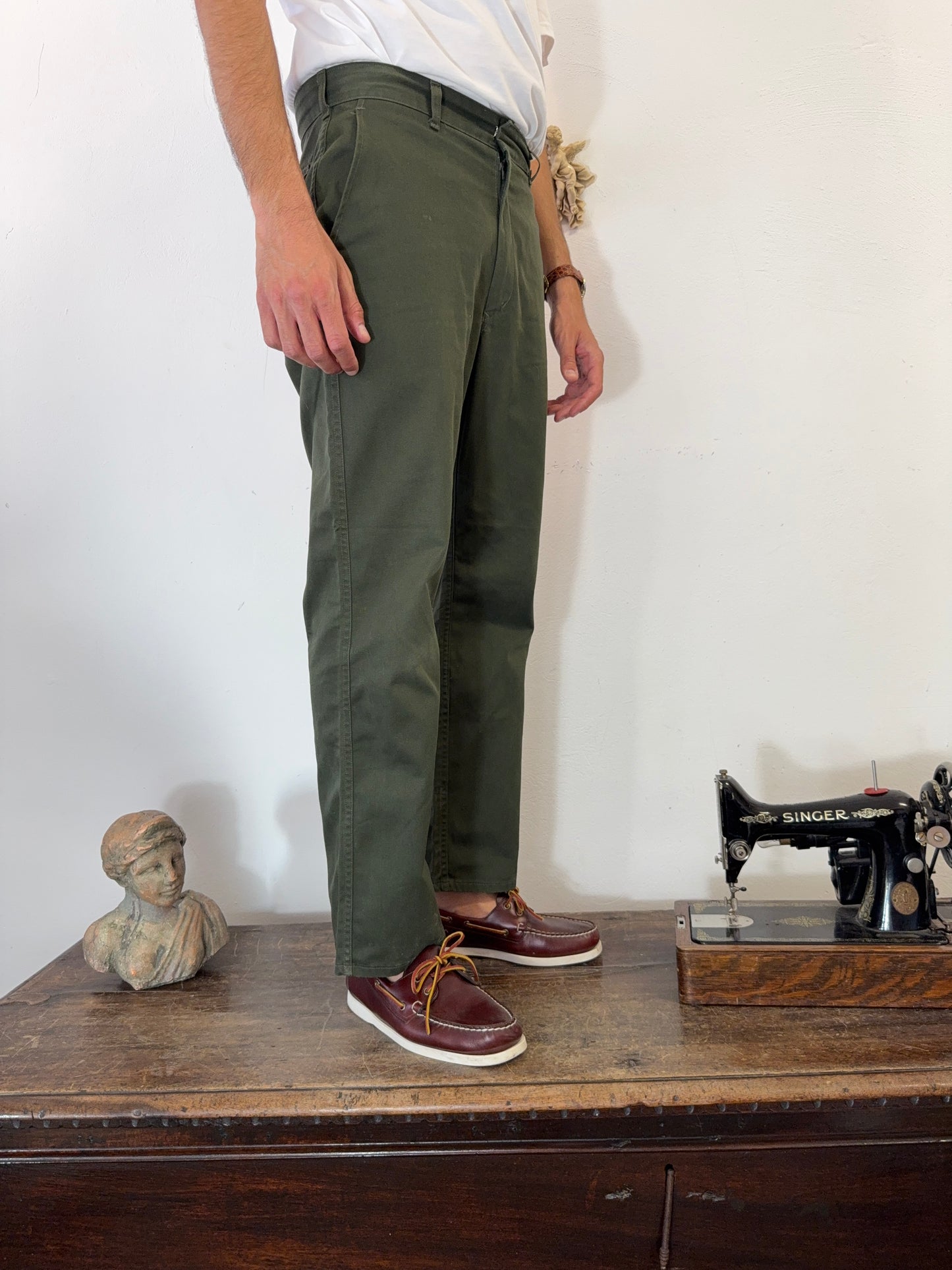 Vintage 90’s Green Work Pant “W34”