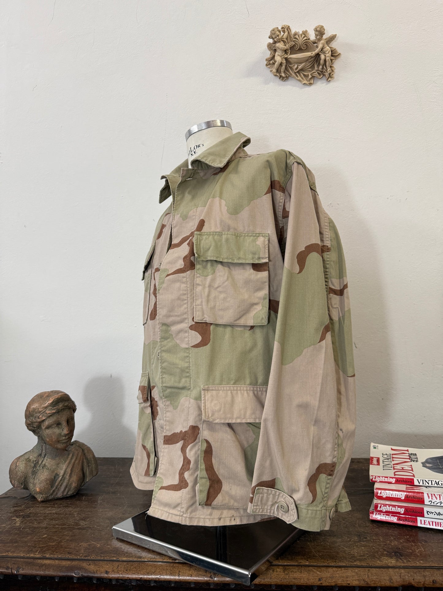Vintage Us Army Desert Camo Jacket “L”