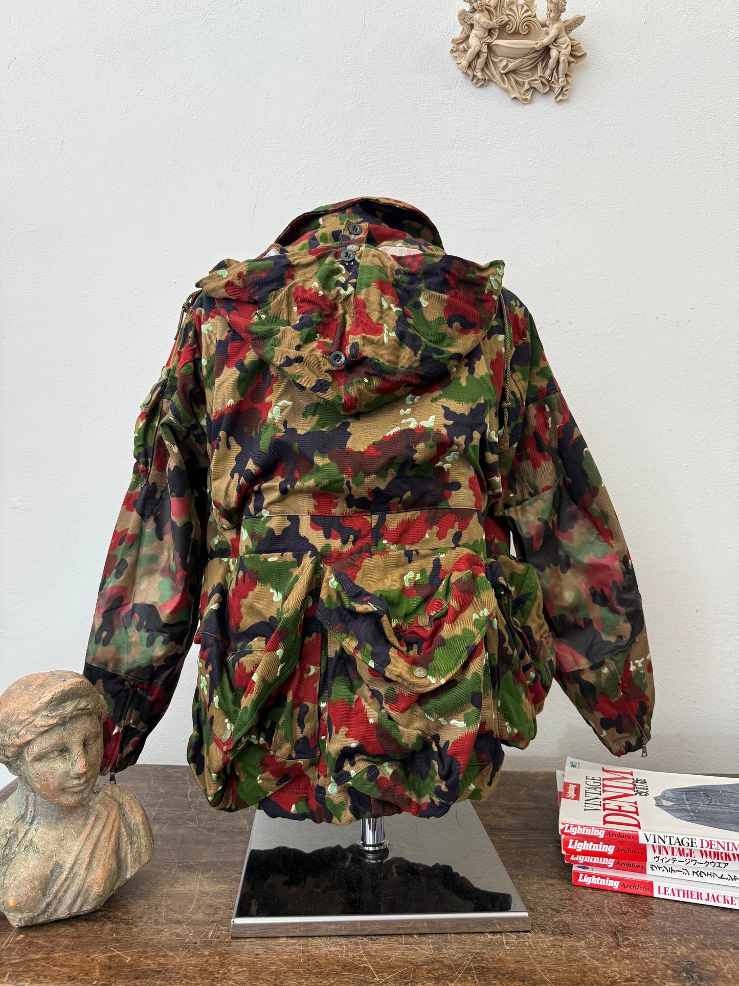 Vintage Swiss Army Camo Jacket M70 “L”