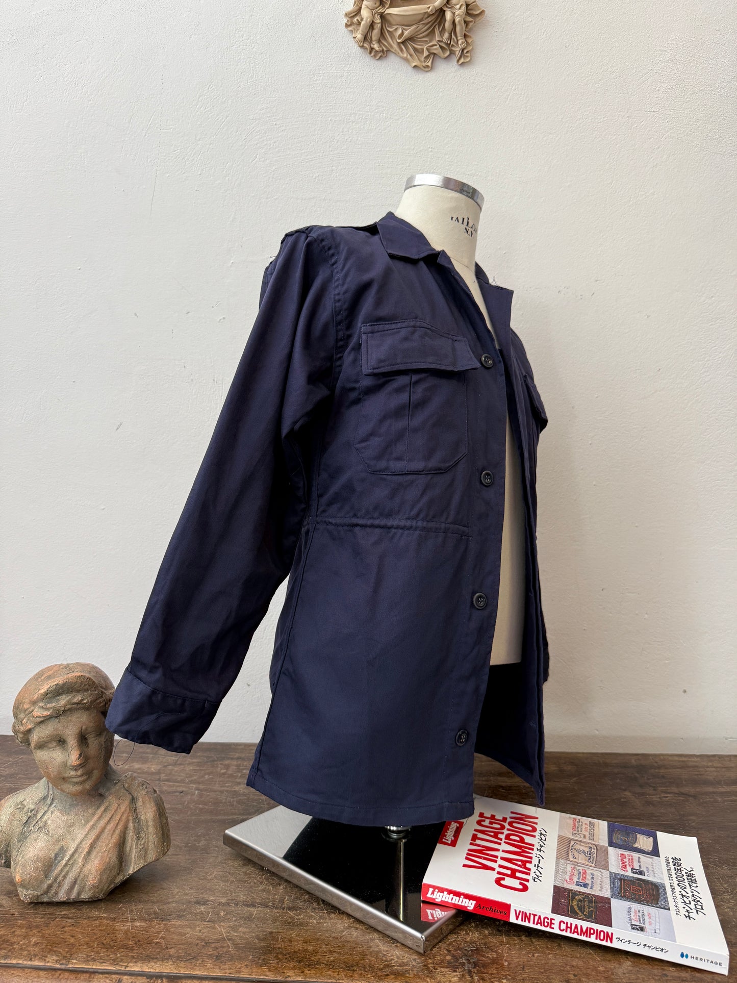 Vintage Greek Army Work Jacket S”