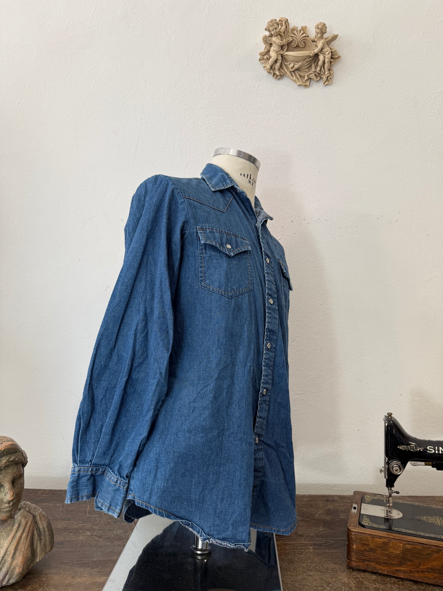 Vintage Lee Denim Shirt “S/M”