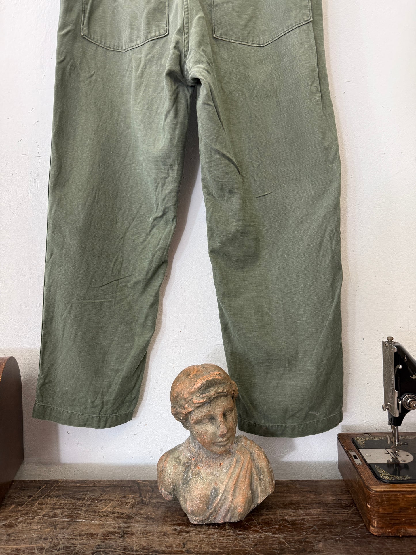 Vintage Og 107 Us Army Fatigue Pants “W35”