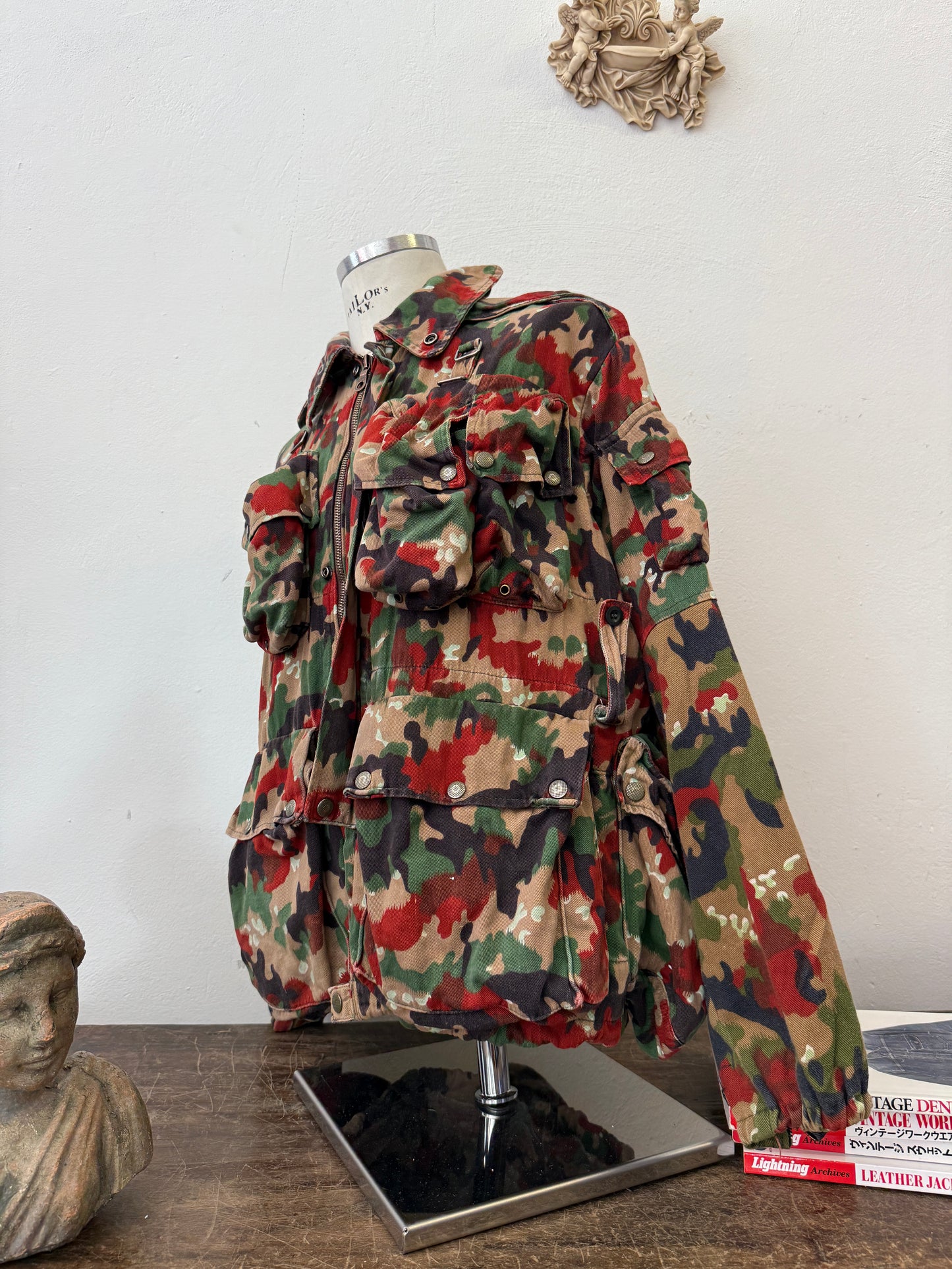 Vintage Swiss Army Camo Jacket M70 “L/XL”