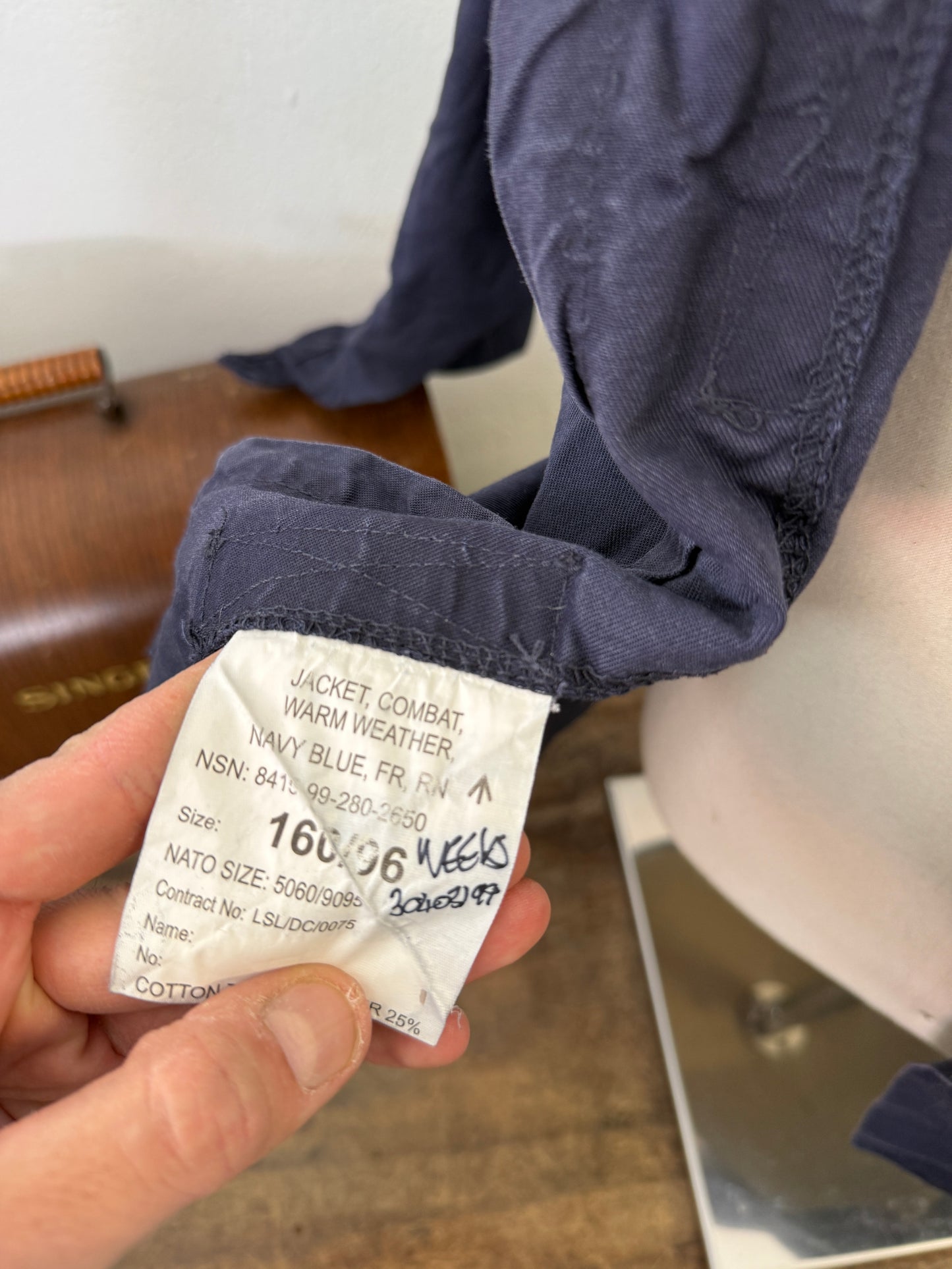 Vintage British Royal Navy Jacket “XS”