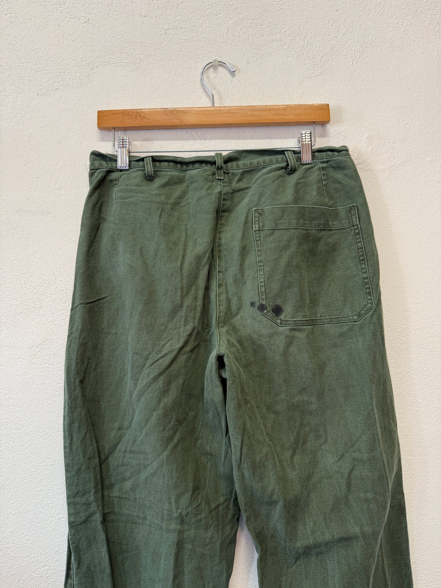 Vintage Swedish Army Fatigue Pants “W31”