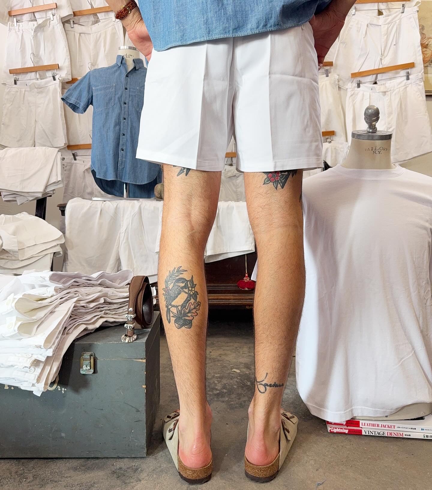 White British Royal Navy PTI Unisex Shorts with Side Adjusters