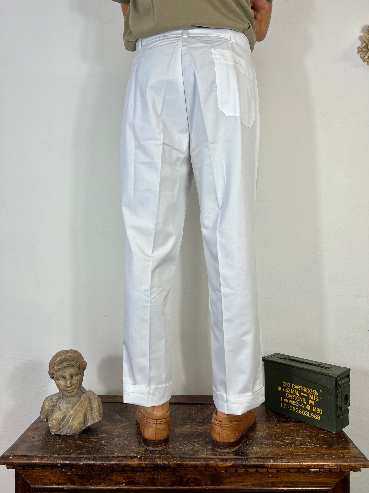 Pantalon vintage de la marine allemande