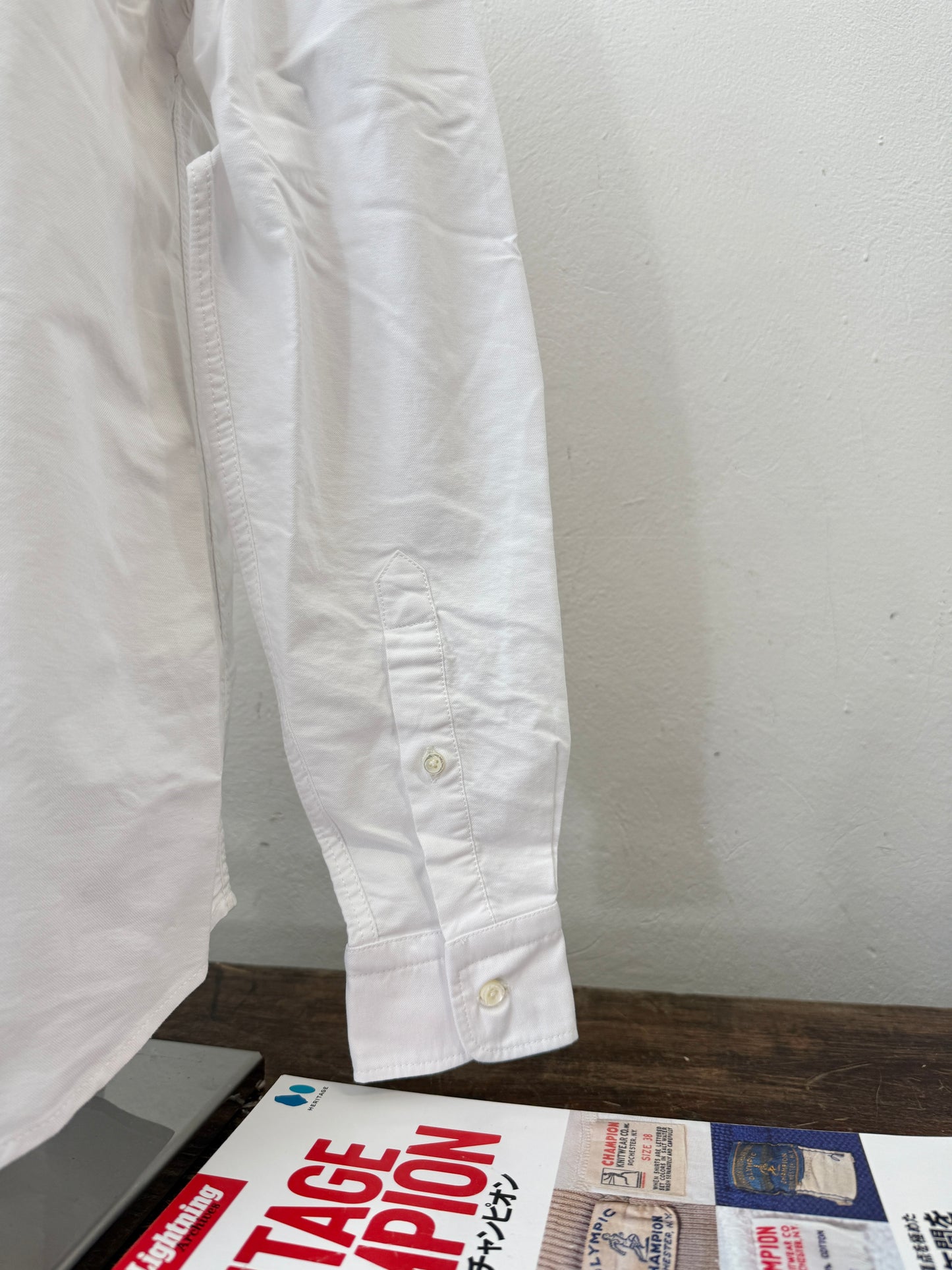 B.D. Oxford Shirt Cornell White - Chesapeake’s