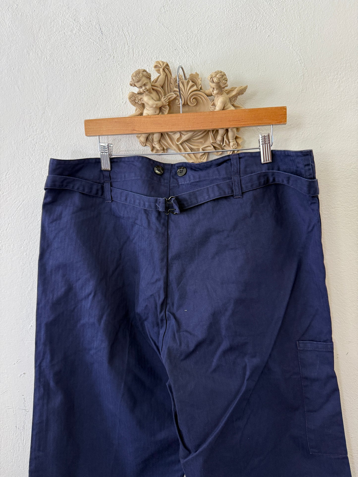 Vintage German Army Work Pants HBT “W38”