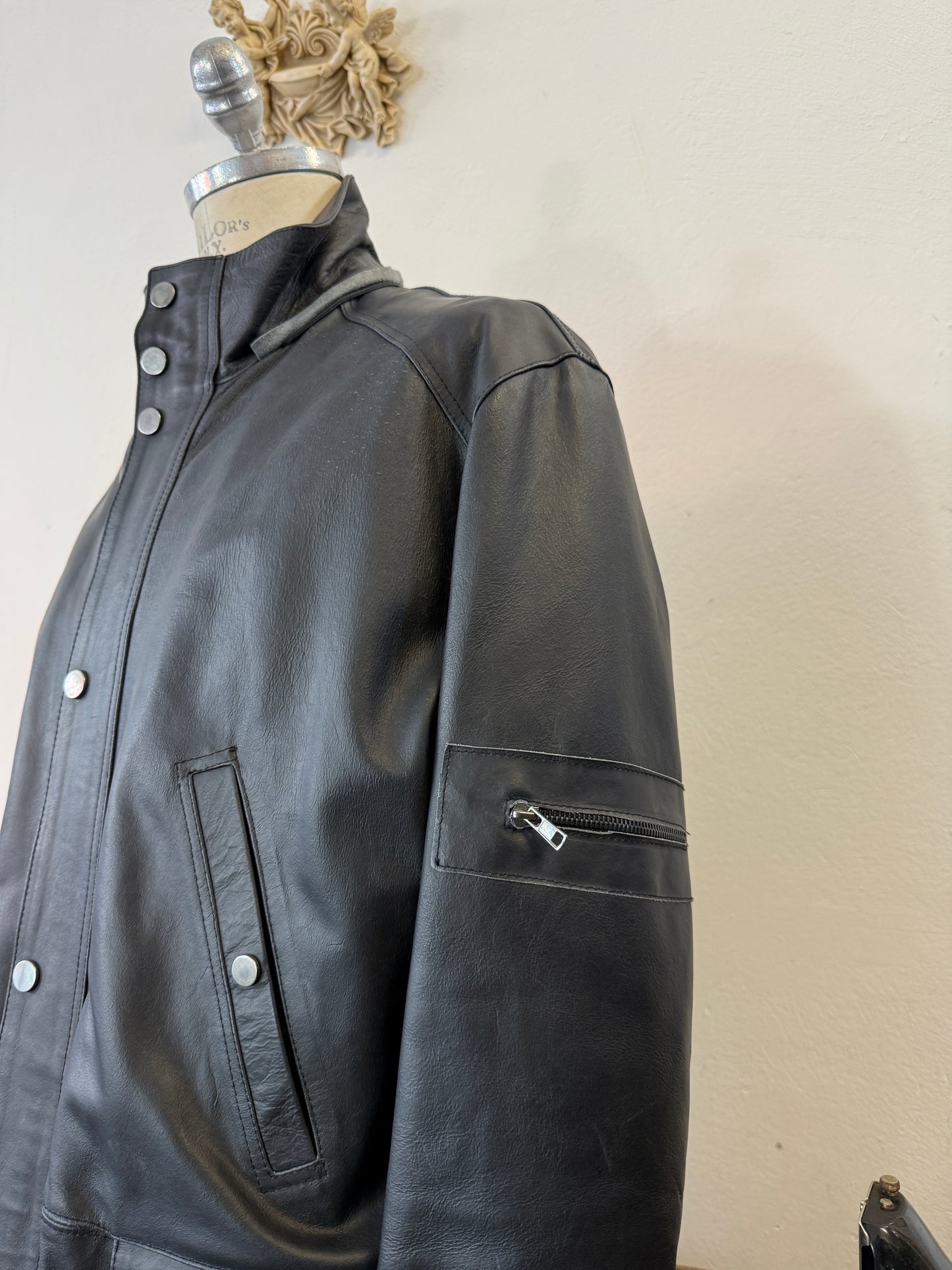 Vintage Leather Jacket “XL”