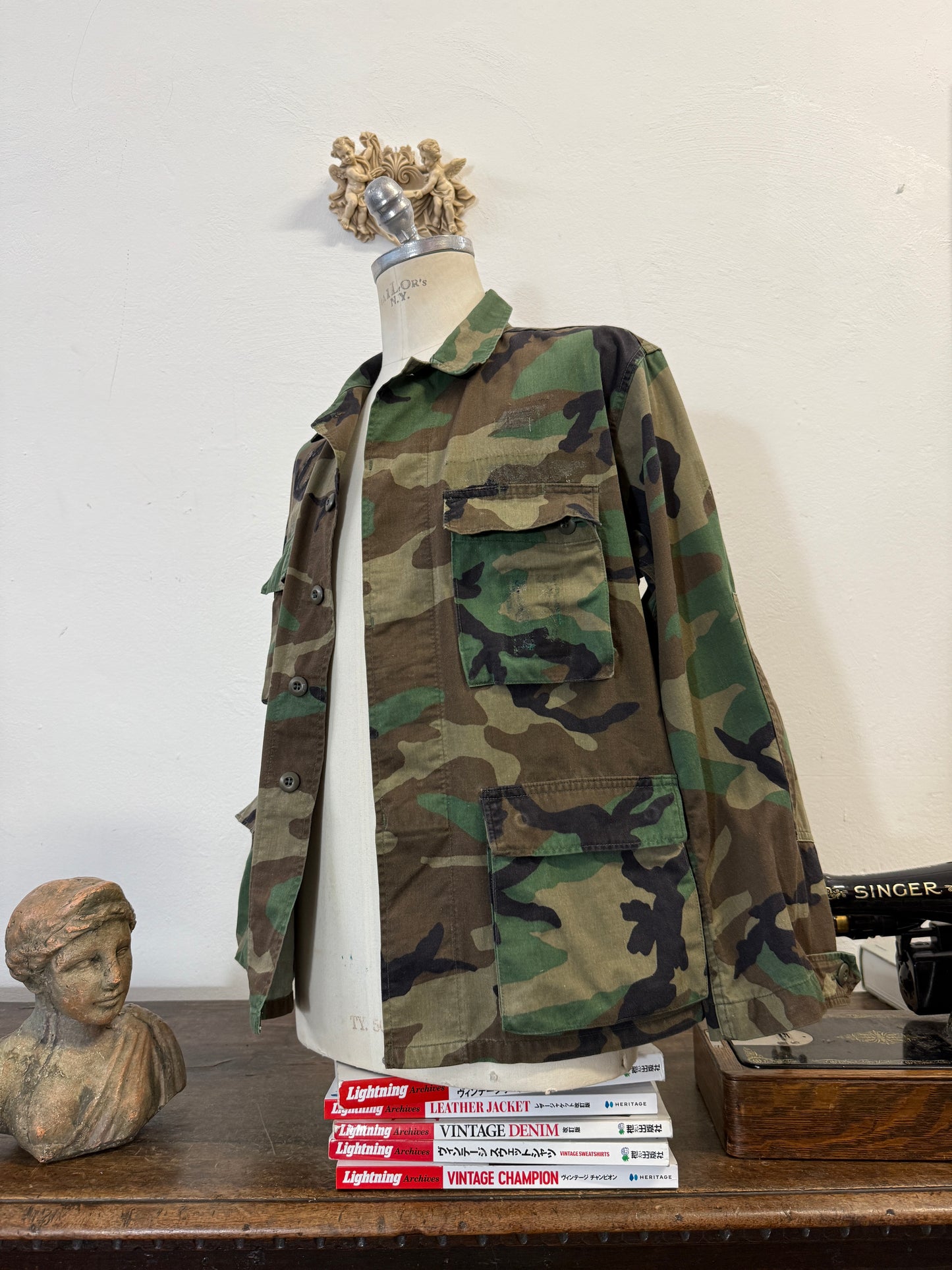 Vintage Woodland Jacket Us Army “M”
