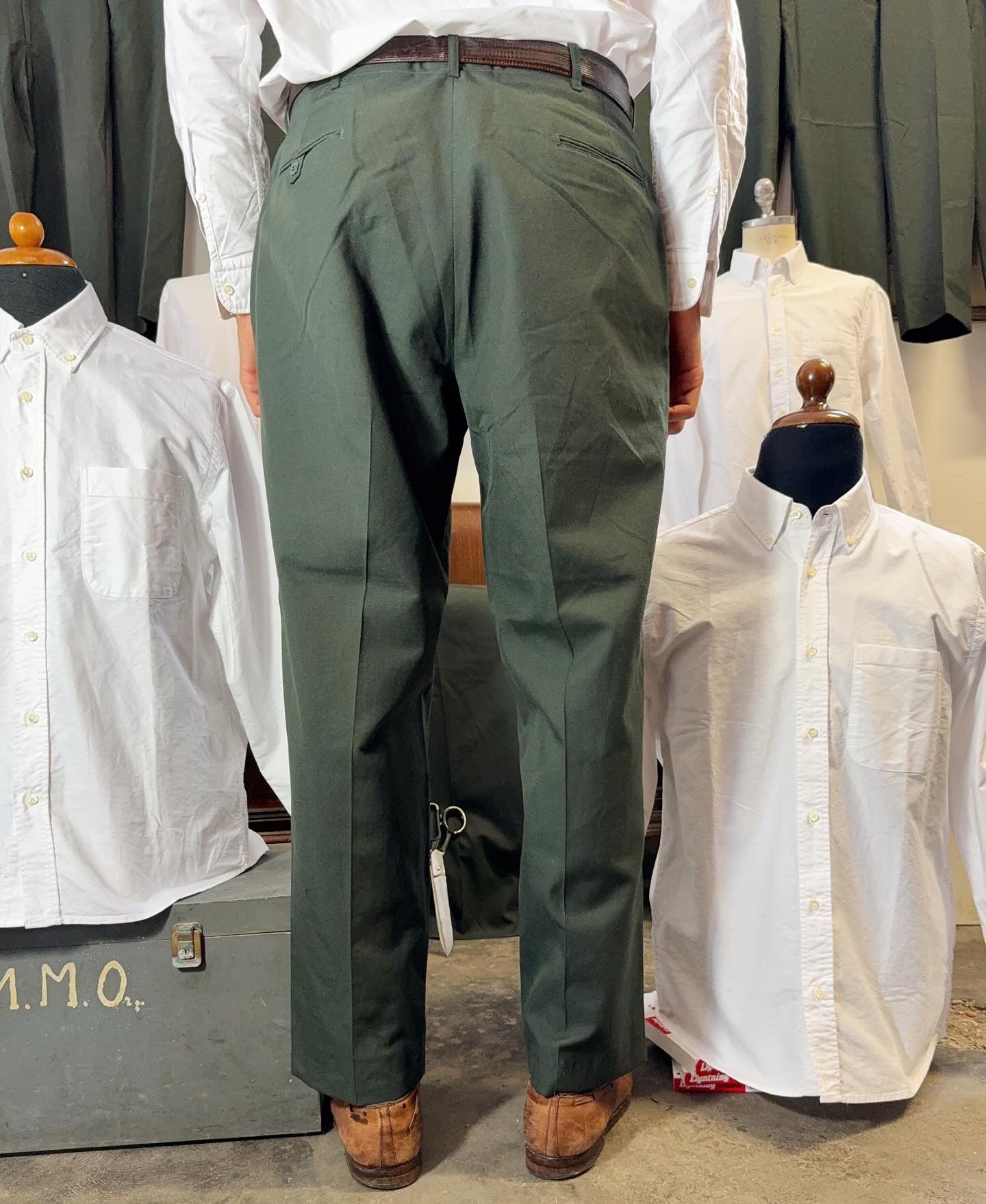 Vintage 90’s U.S. Army Service Uniform Trousers – AG-489 Green