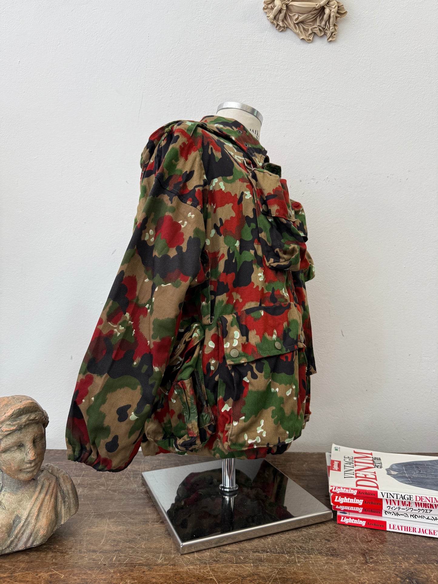Vintage Swiss Army Camo Jacket M70 “M/L”