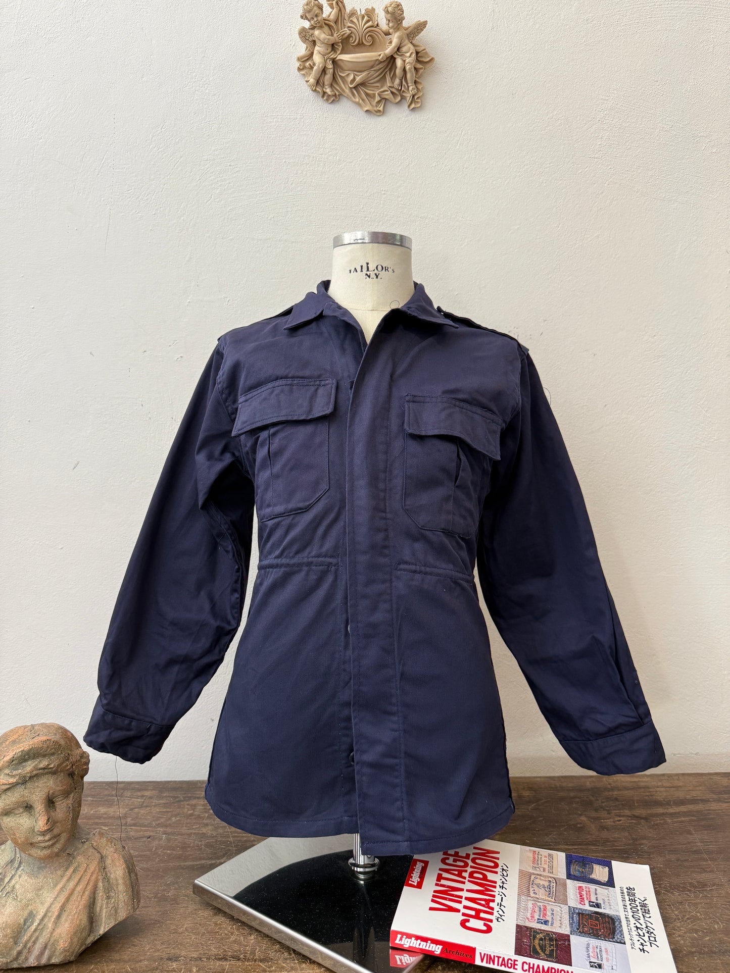 Vintage Greek Army Work Jacket S”