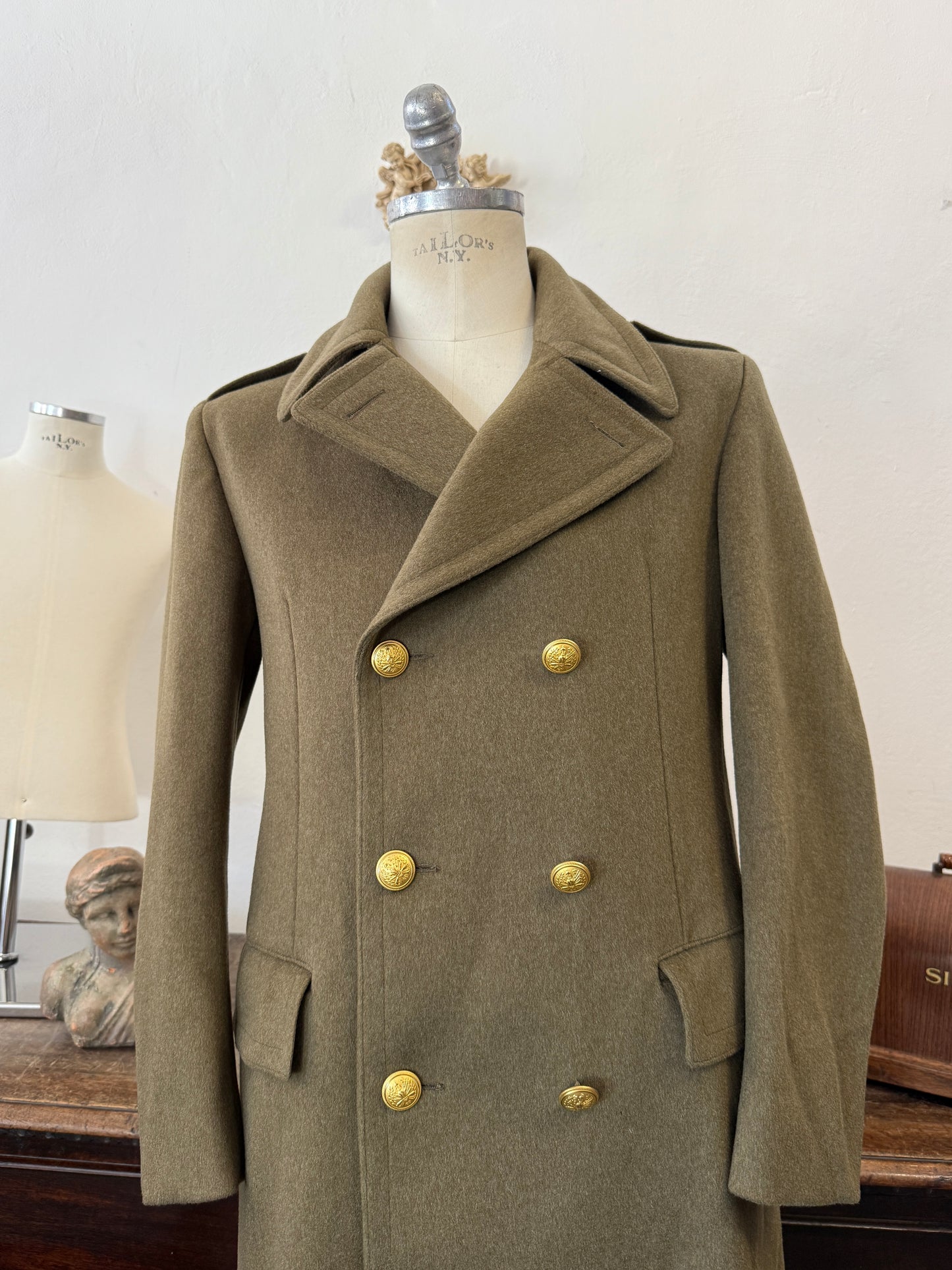 Vintage Italian Army Coat “M”