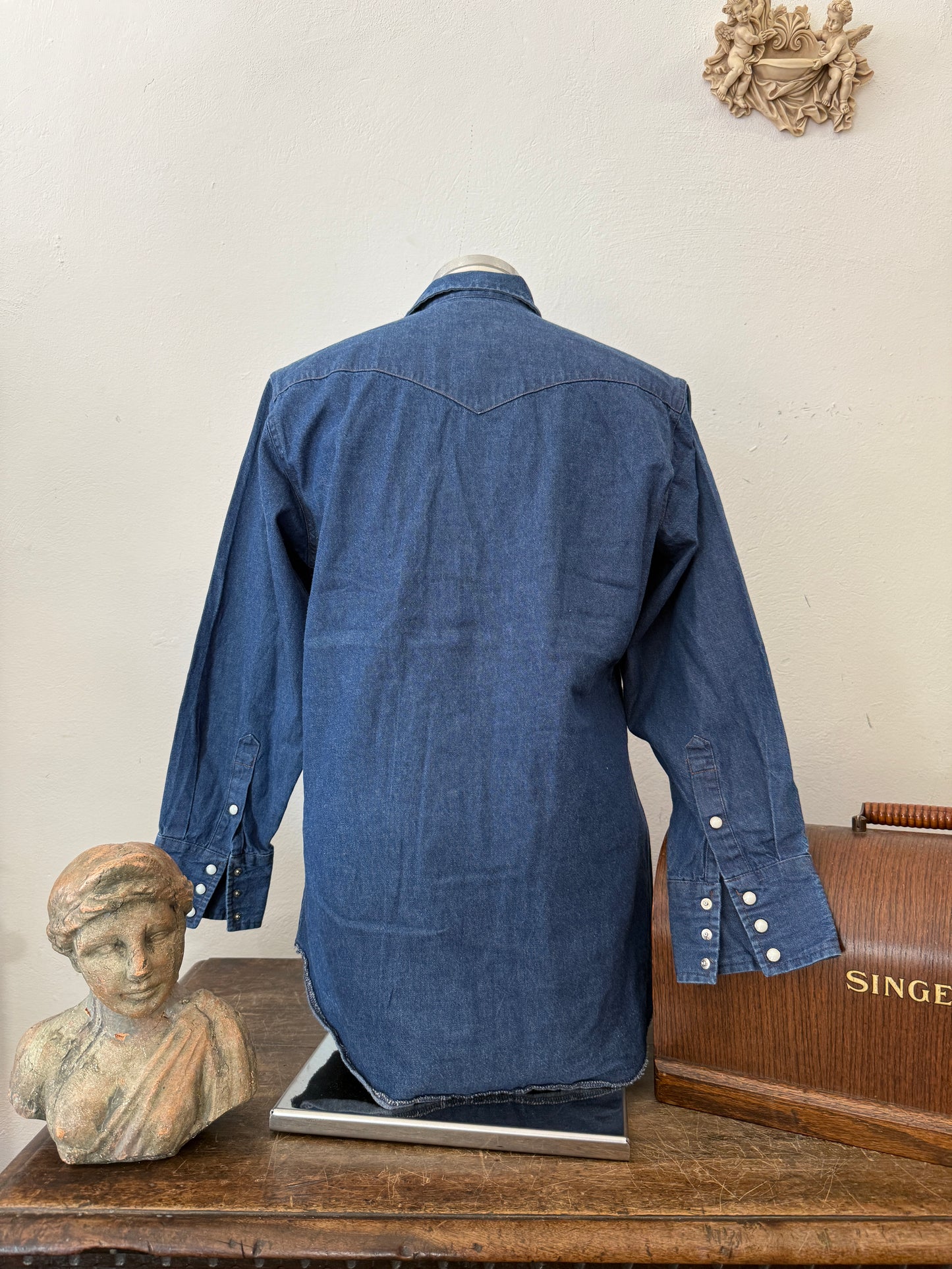 Denim Wrangler Shirt “M”