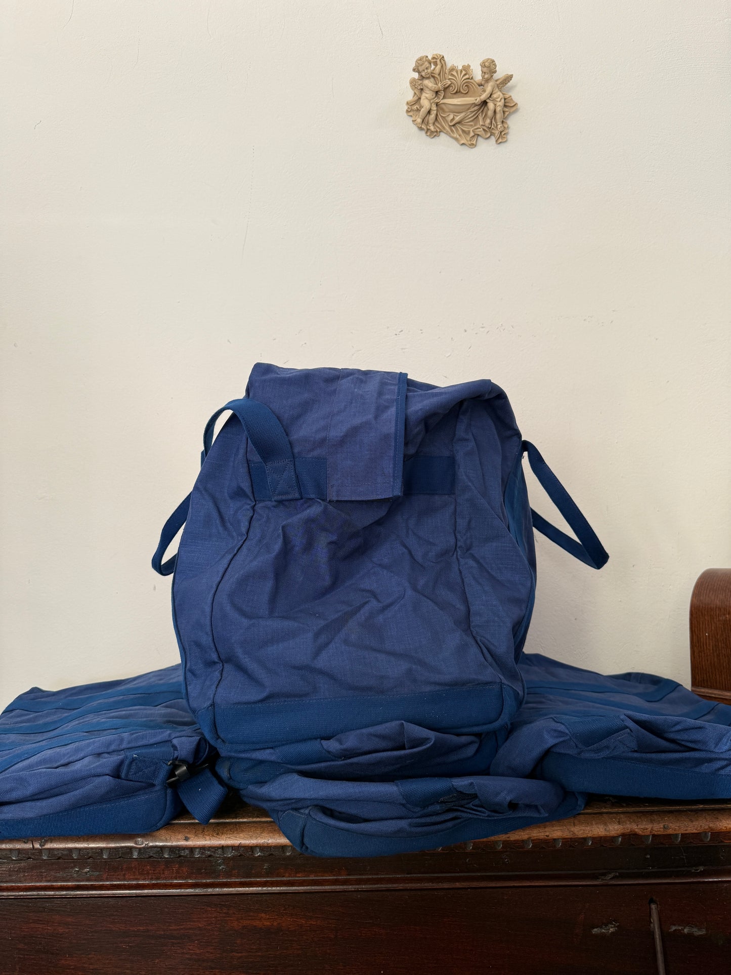Vintage German Army Flight Bag