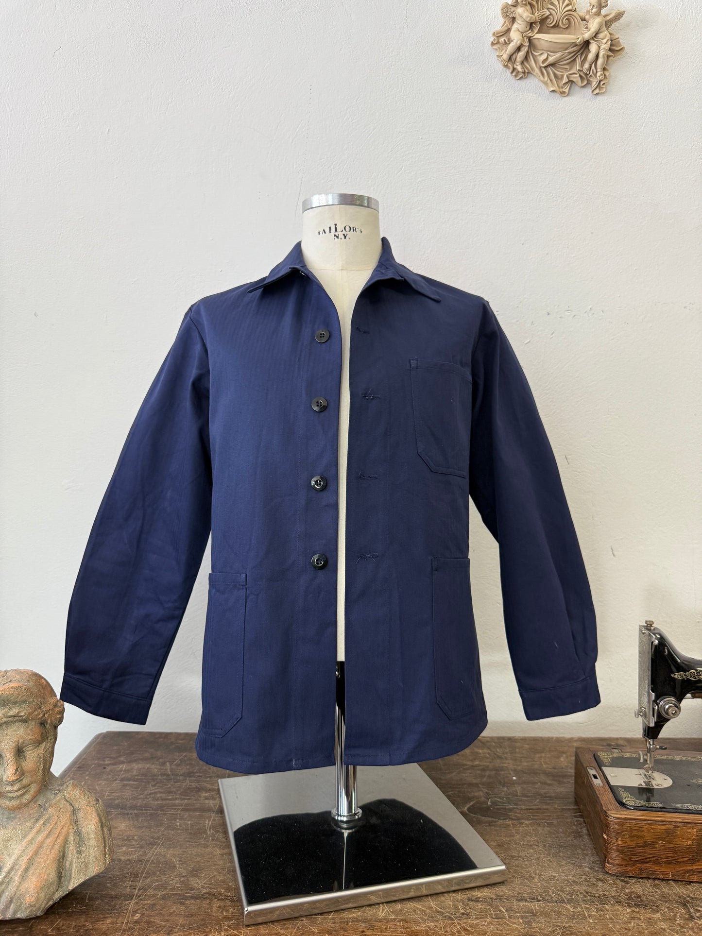 Vintage 90’s German Army Work Jacket HBT “S”