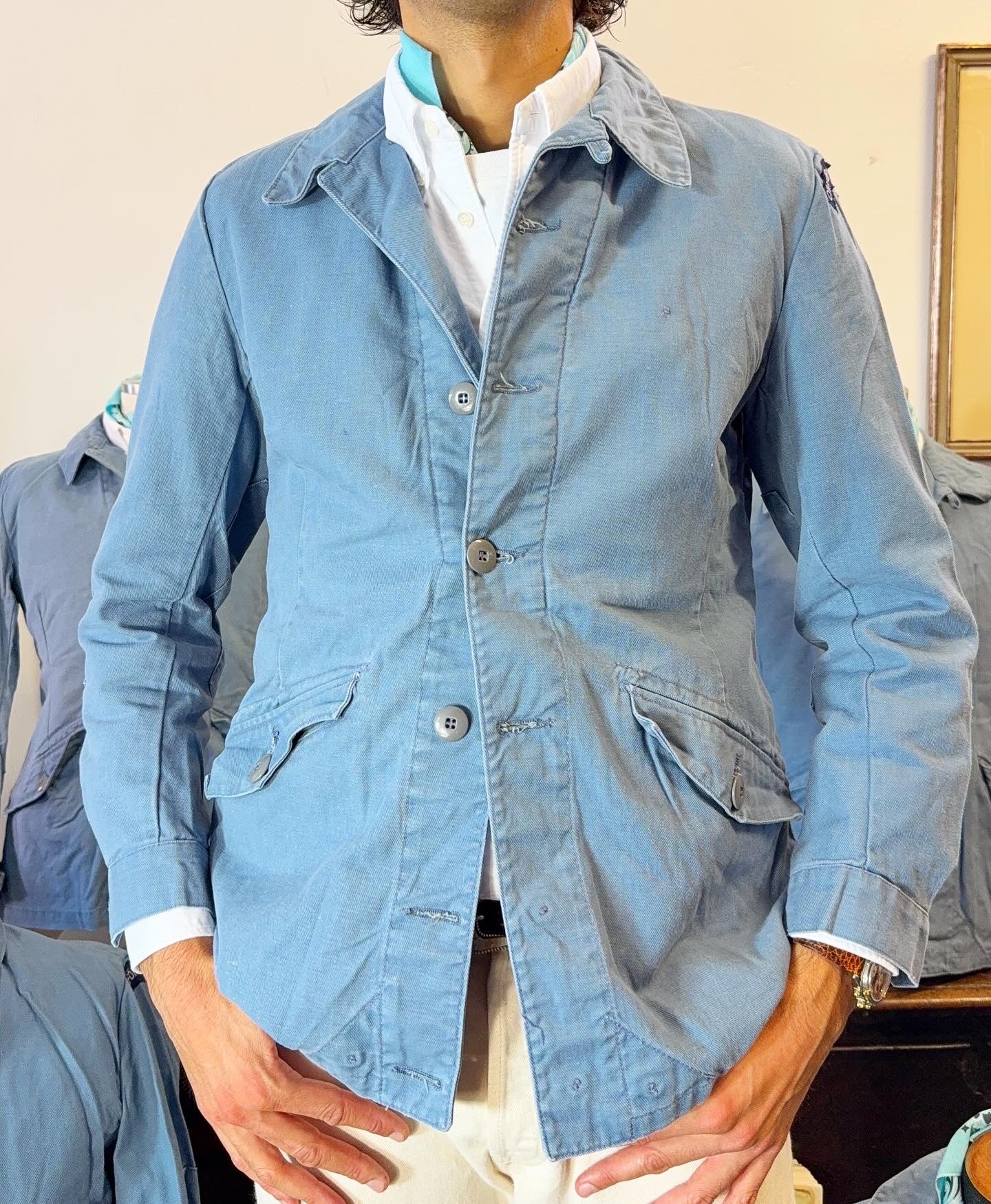 Vintage 60/70’s Swedish Civil Defense Uniform Jacket “M”