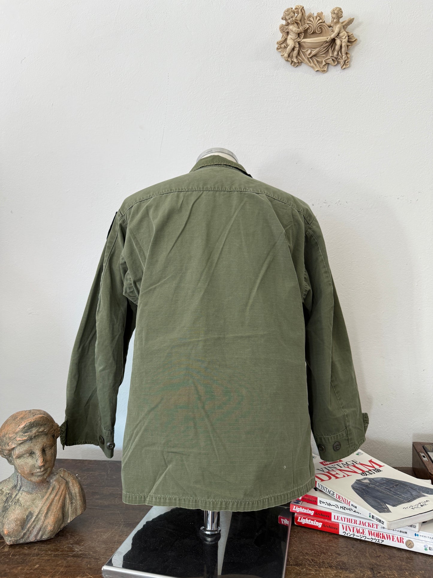 Vintage Ripstop Jungle Jacket Us Army “M”