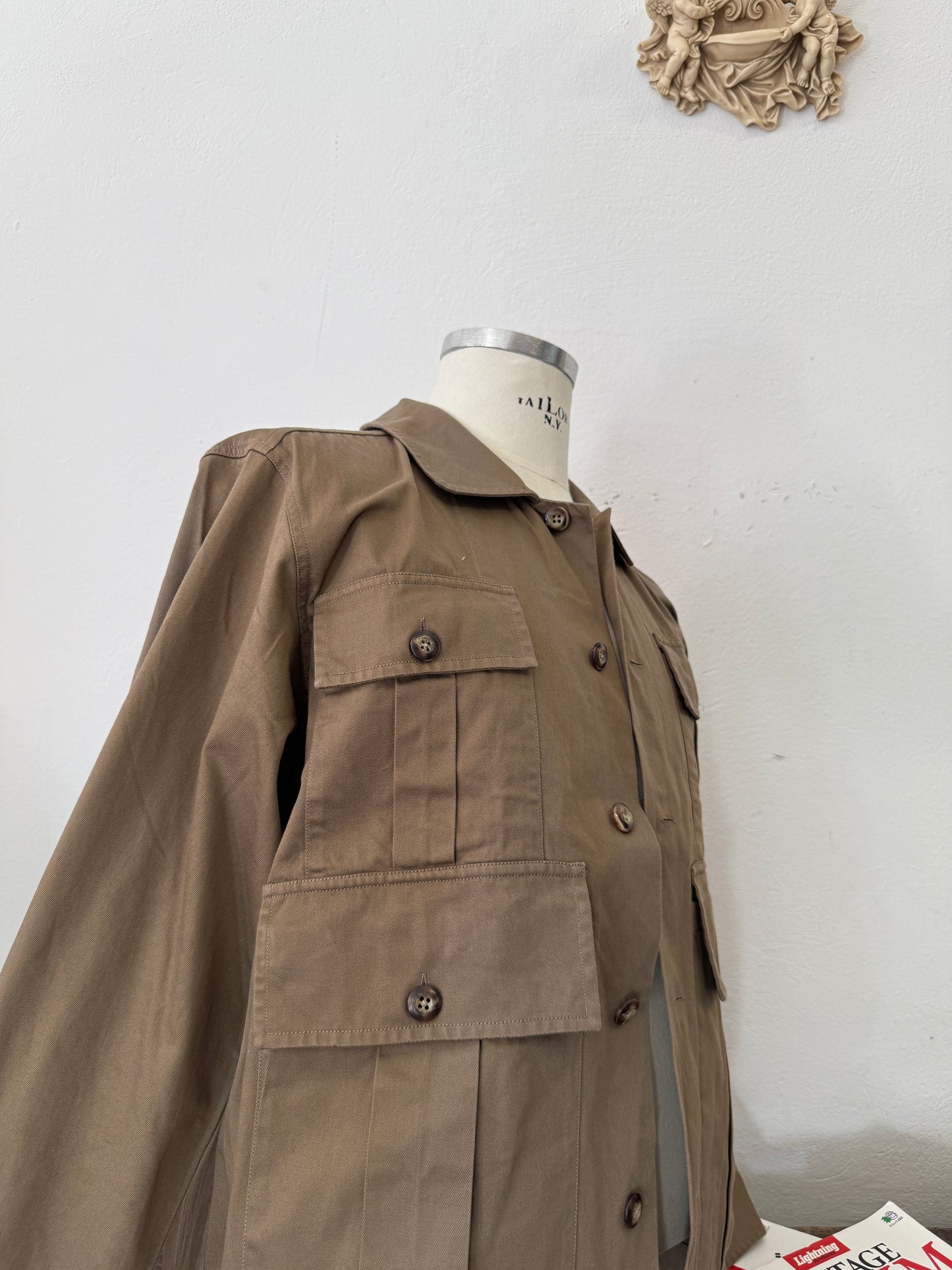 BAGUTTA - Classic Cotton Sahariana Jacket “M”