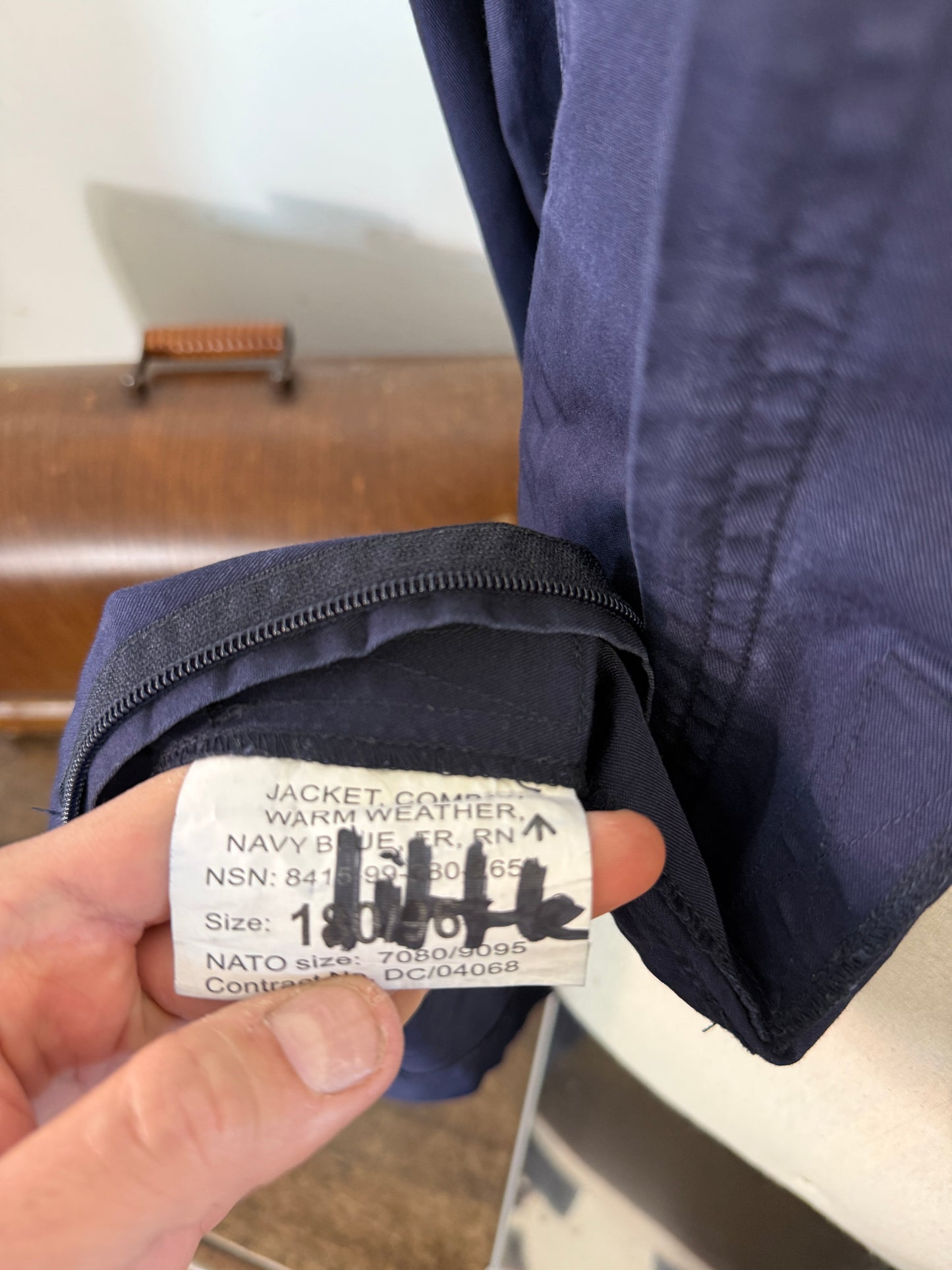 Vintage British Royal Navy Jacket “L”