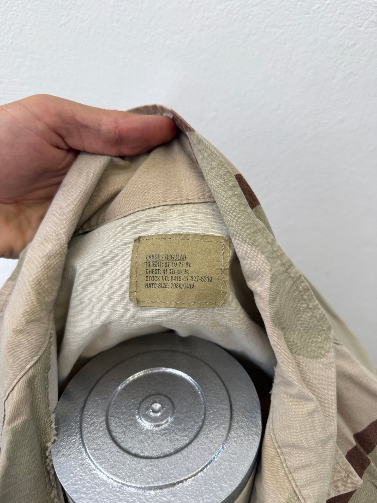 Vintage BDU Camo Jacket Ripstop US Army – XL