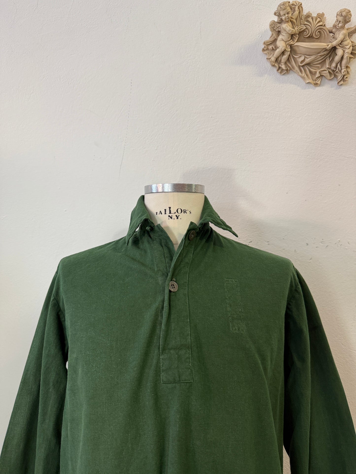 Vintage 80’s Swedish Army Shirt “M”