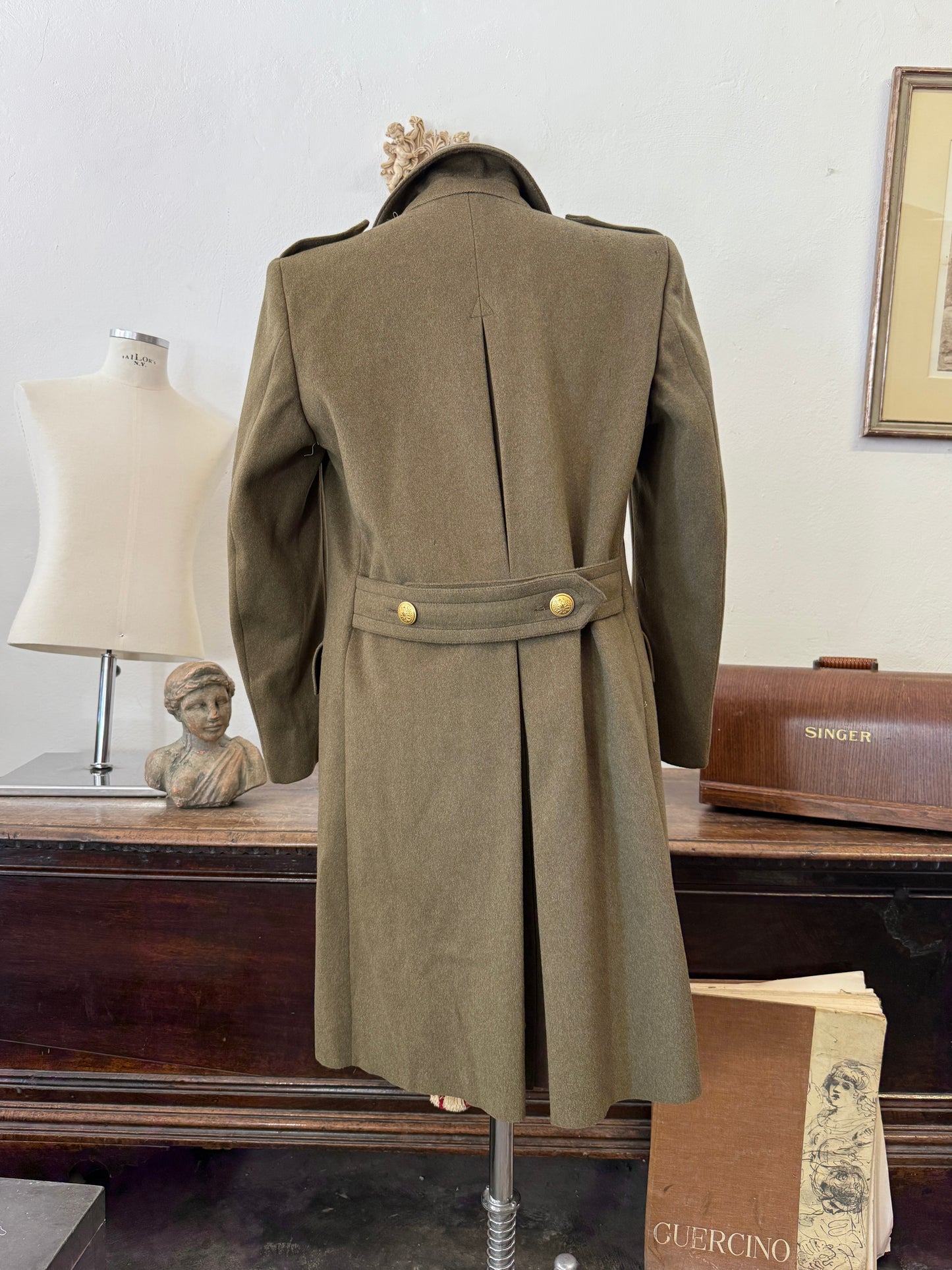 Vintage Italian Army Coat “M”