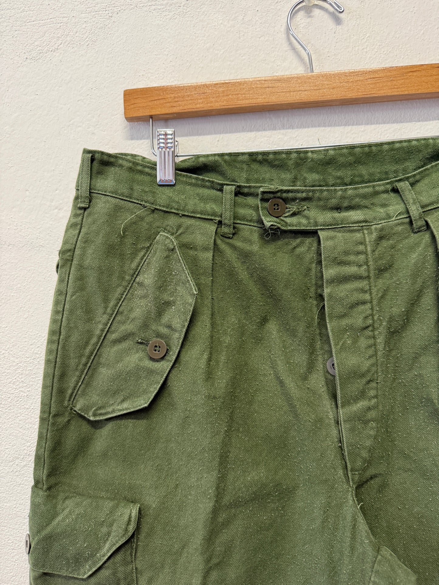 Vintage Swedish Army Fatigue Pants “W34”