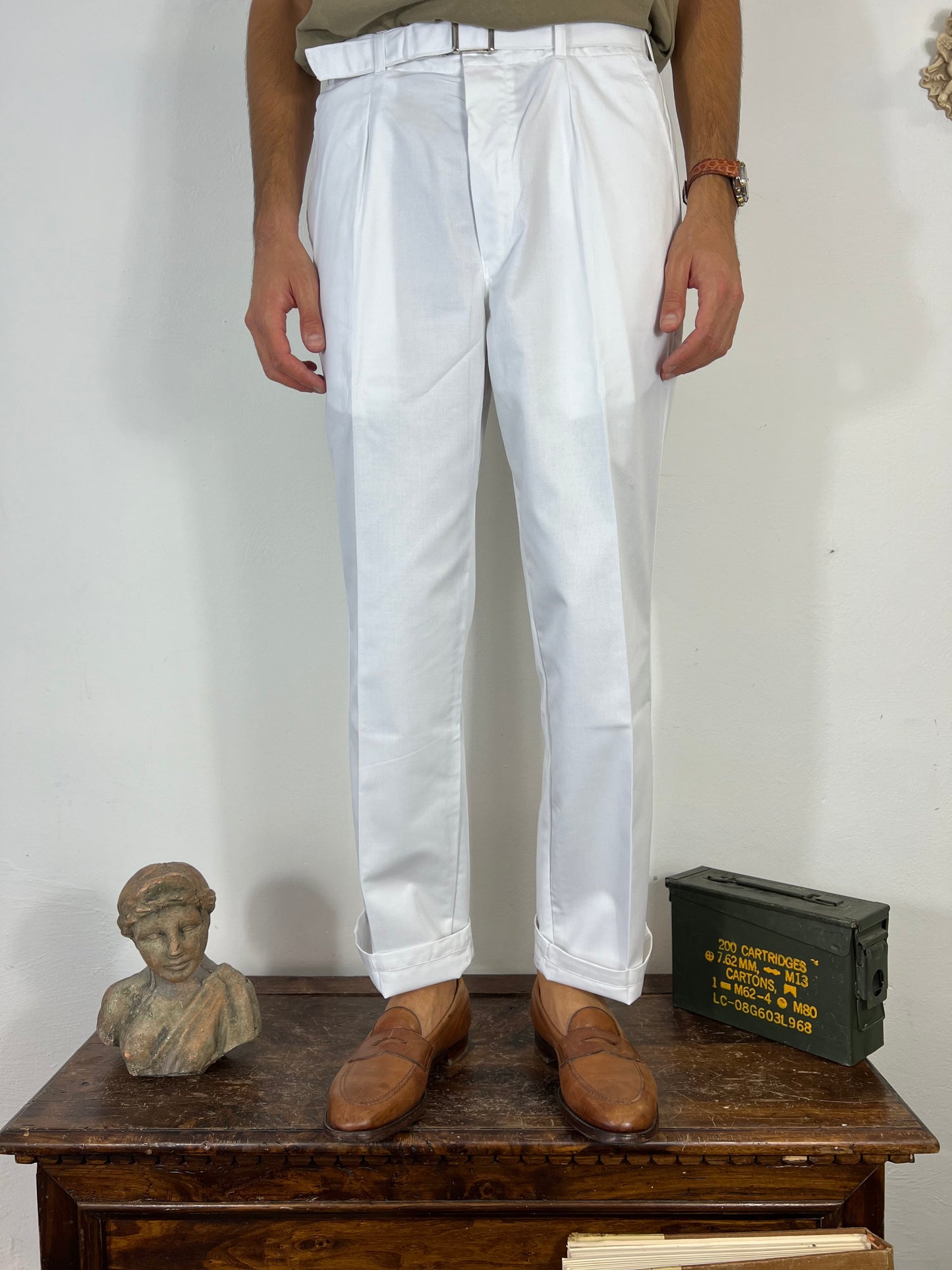Pantalon vintage de la marine allemande