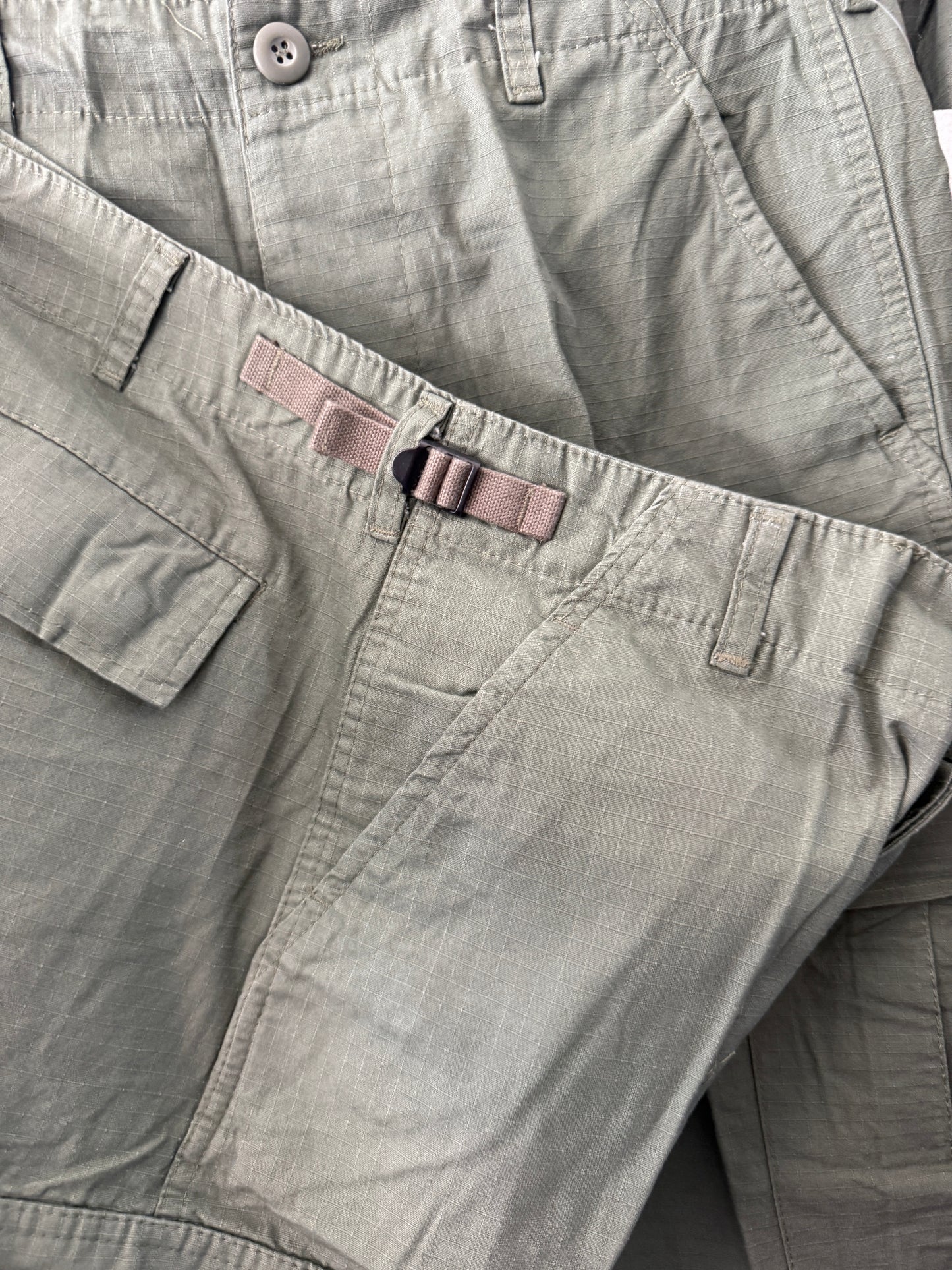 Ripstop Cargo Short - Green