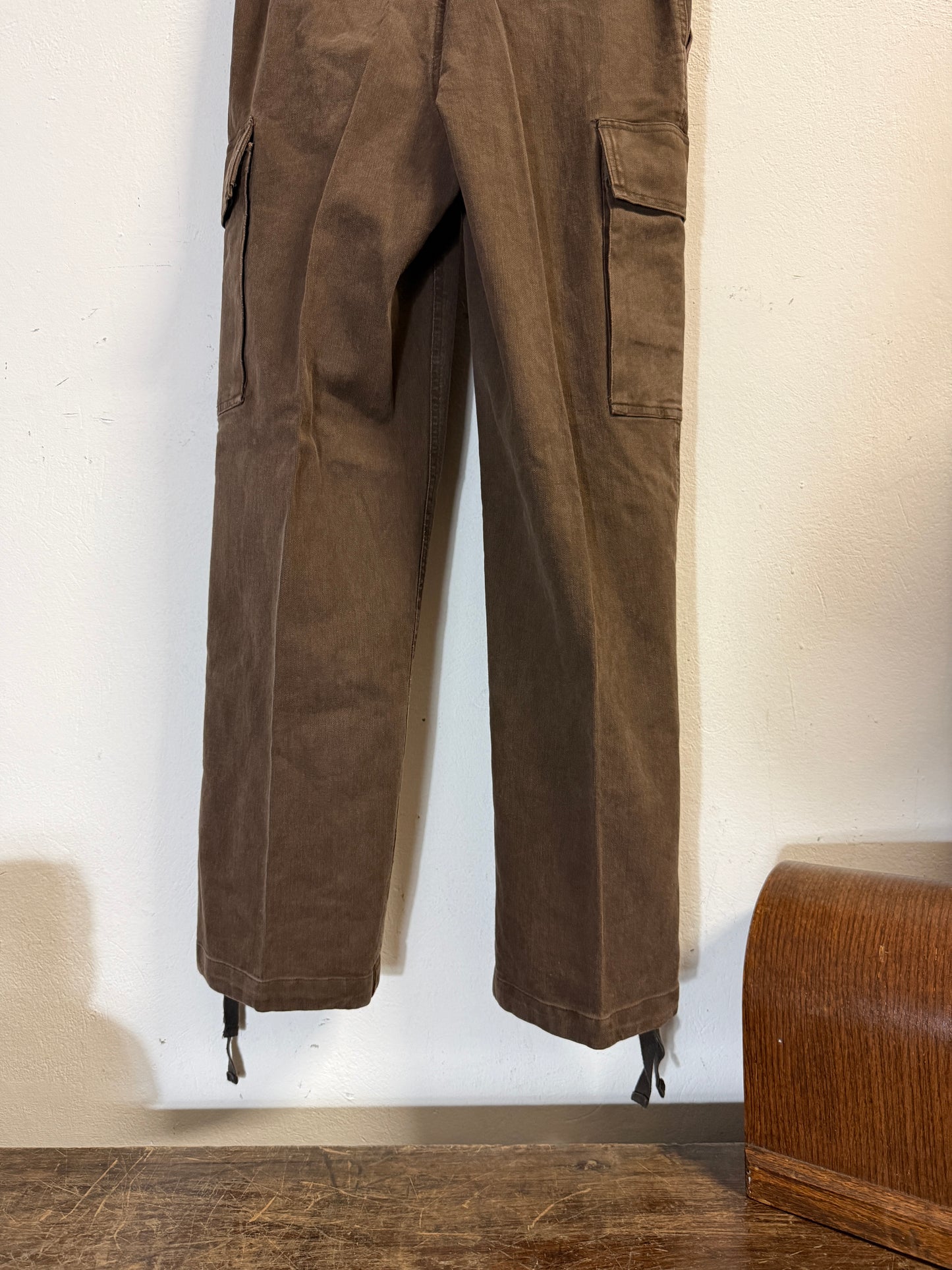 Vintage 80’s German Army Moleskin Cargo Pants “W29”