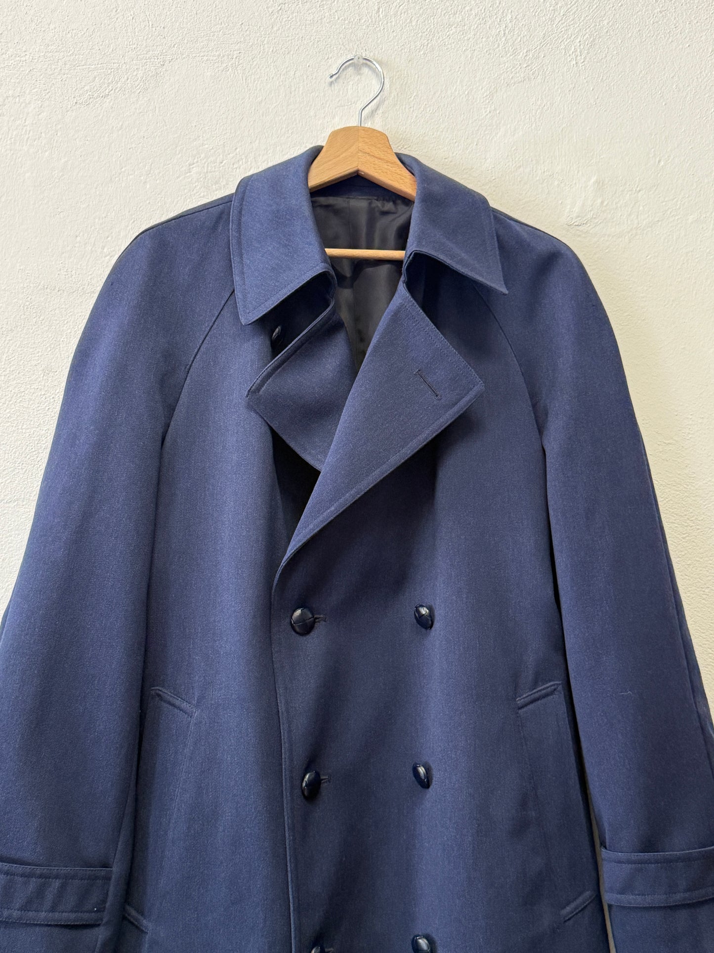 Vintage 90’s Navy Blue Raglan Coat “L”