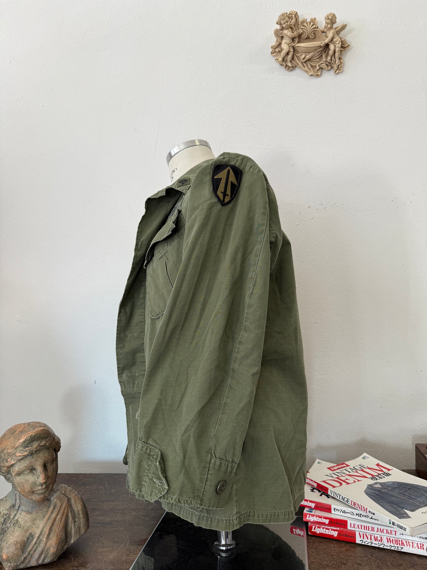 Vintage Ripstop Jungle Jacket Us Army “M”