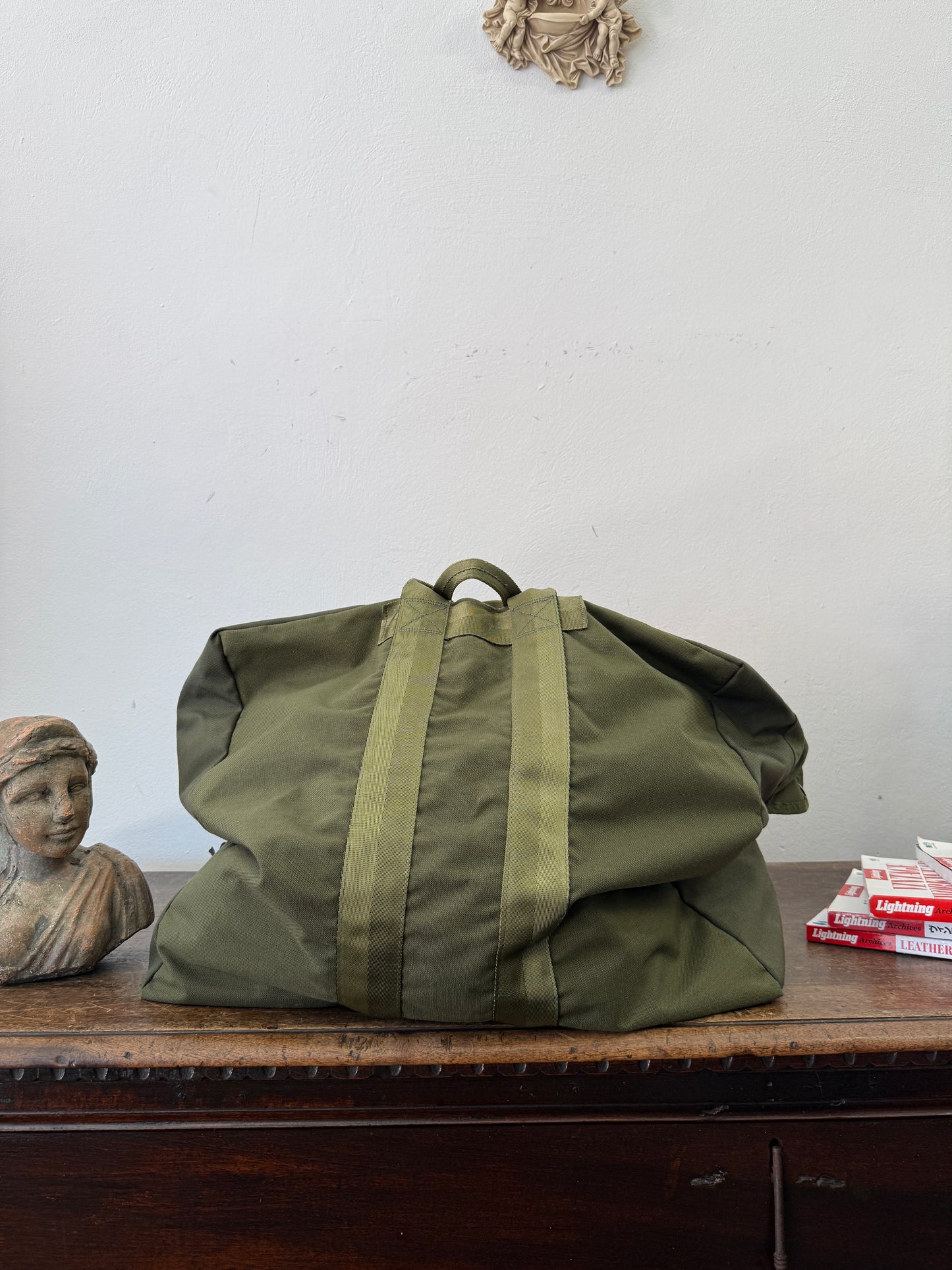 Vintage Nylon Us Flyers Kit Bag