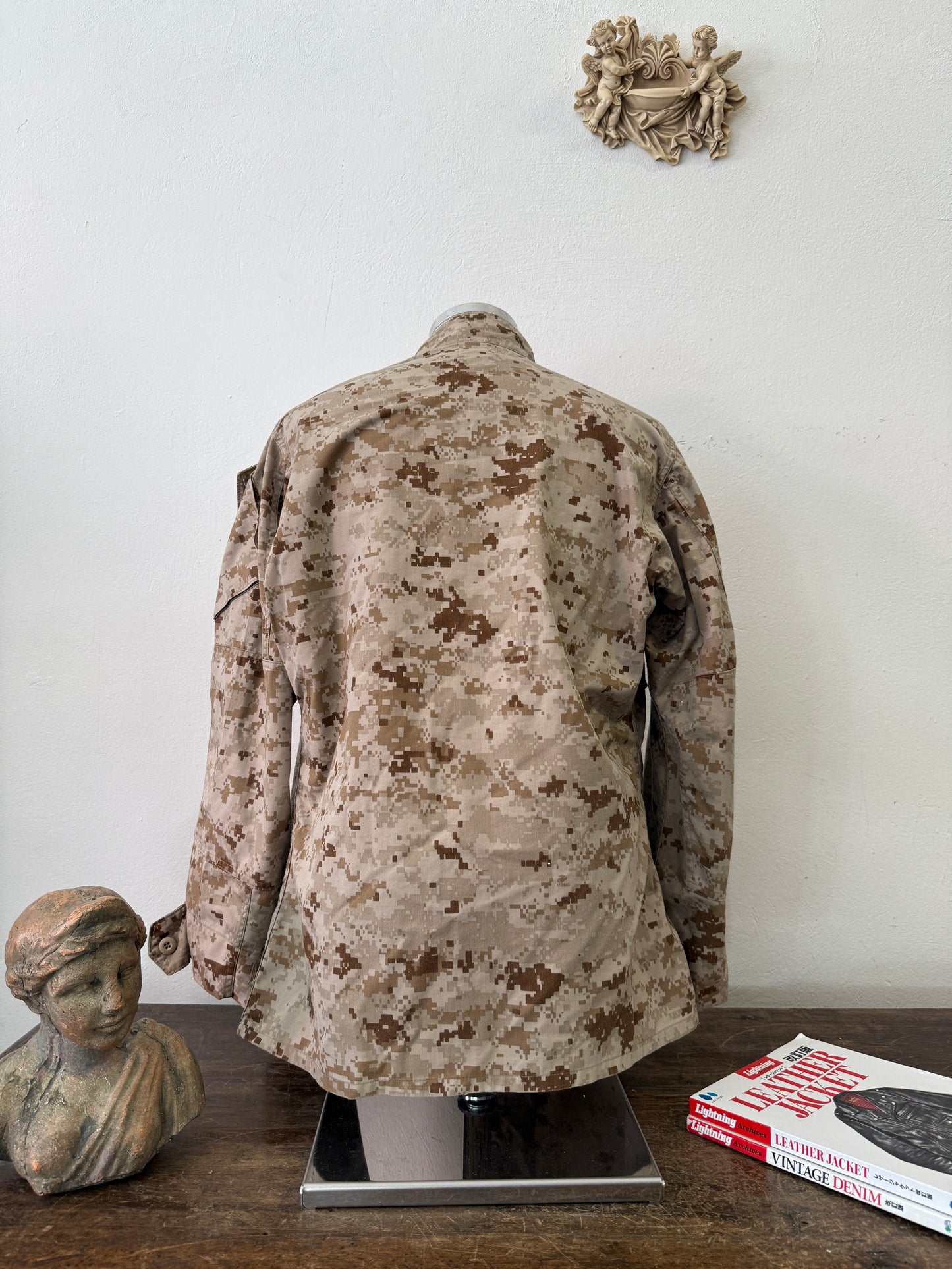 Vintage Us Marine Corps USMC Desert Marpat Combat Jacket “L”