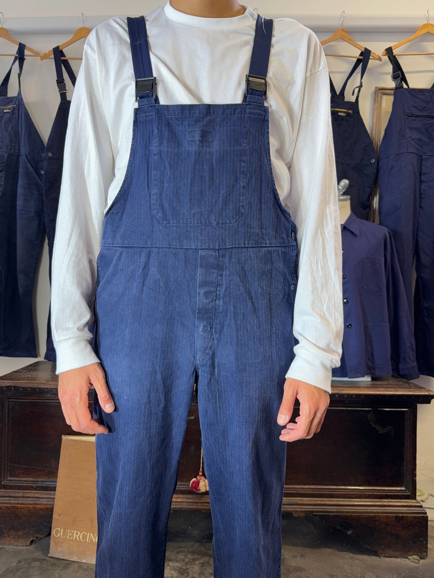 Vintage 90’s German Army Work Overalls “L”