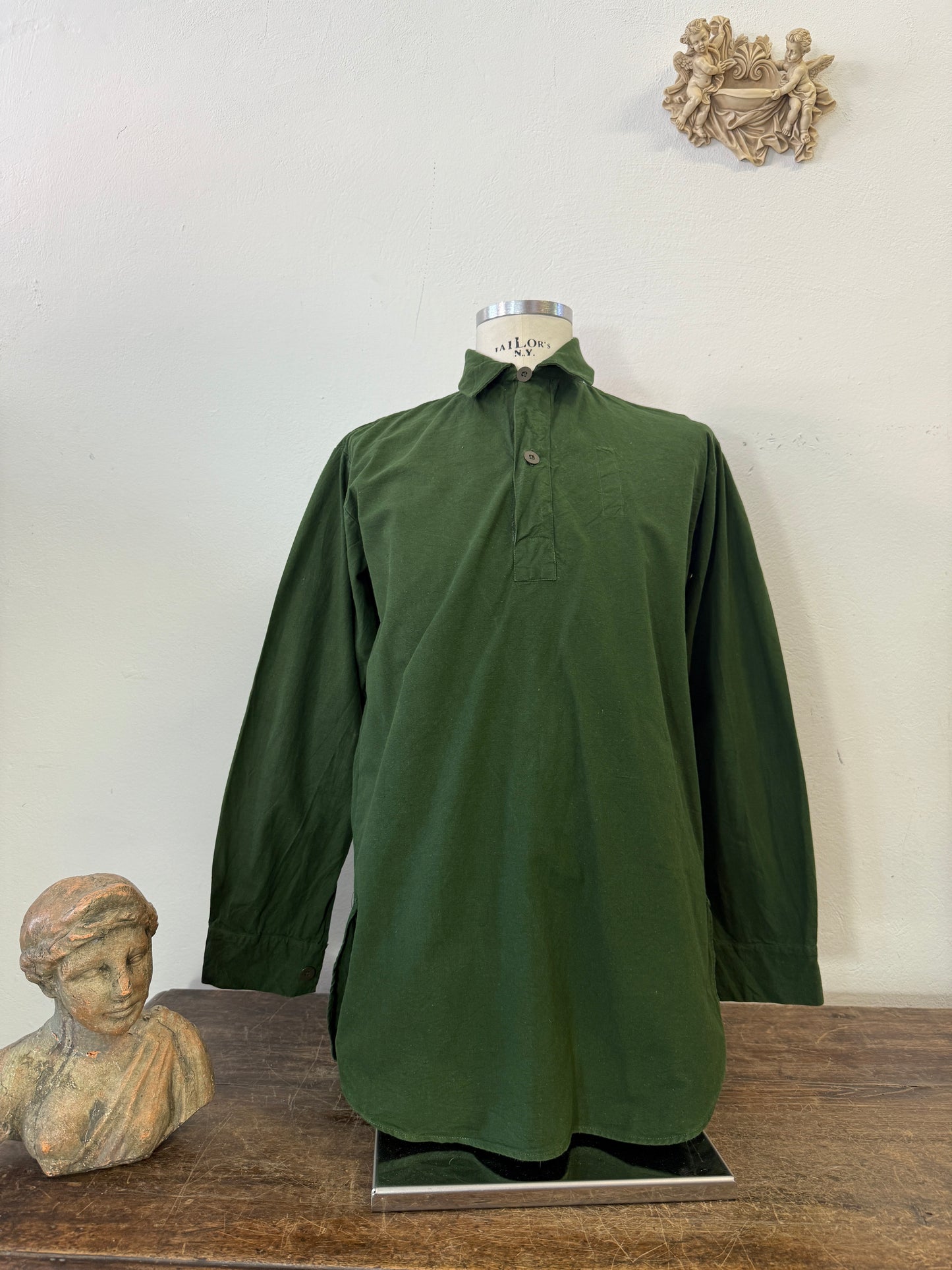 Vintage 80’s Swedish Army Shirt “M/L”