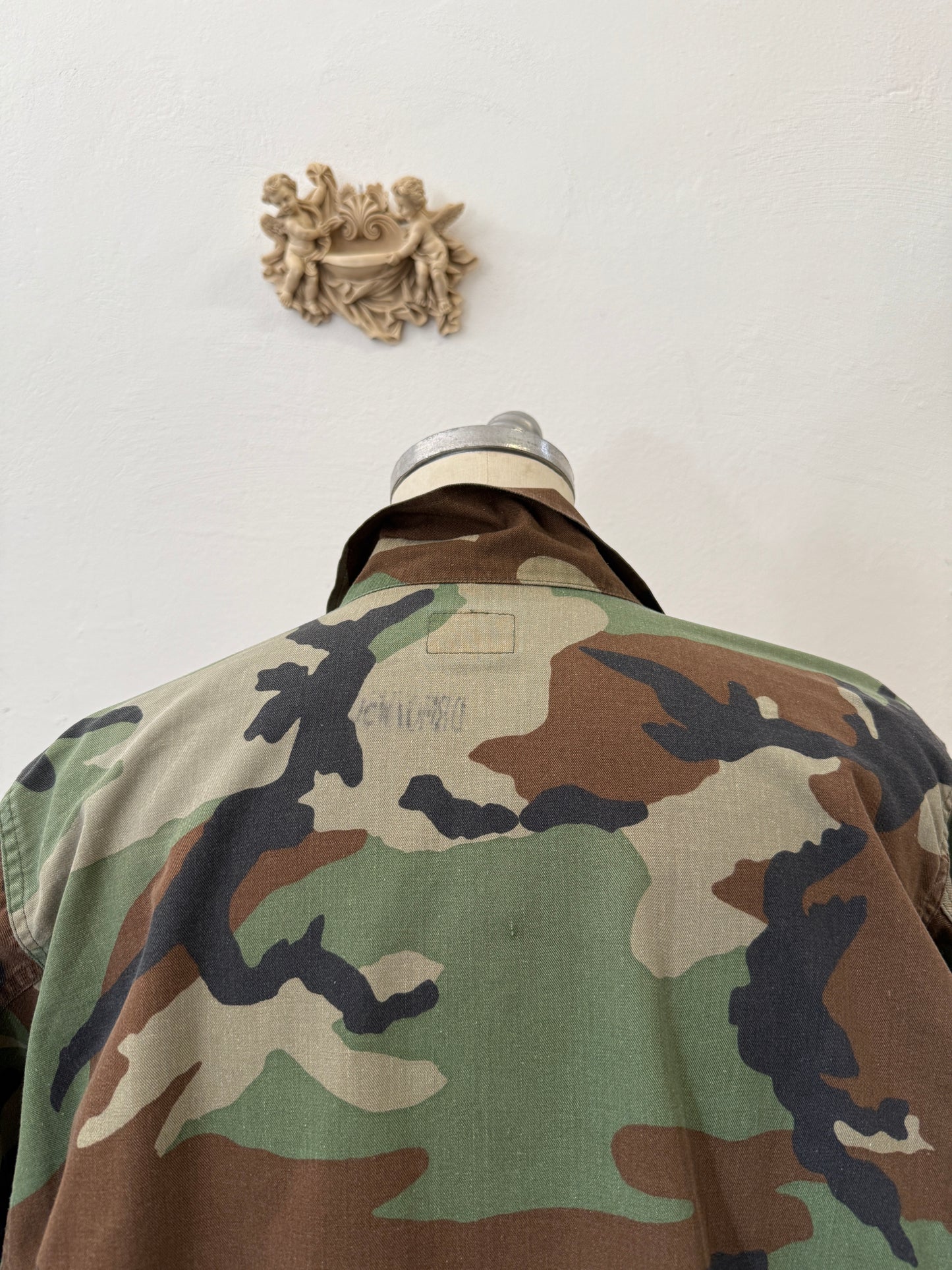 Vintage Woodland Jacket Us Army “M”