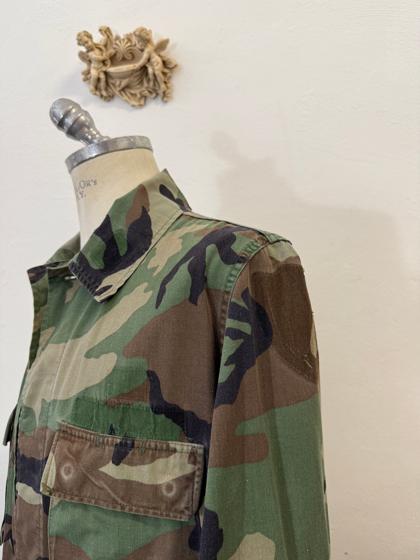 Vintage Woodland Jacket Us Army “L”