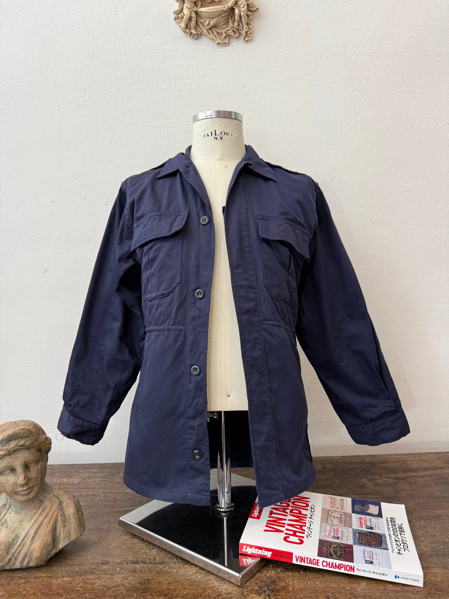 Vintage Greek Army Work Jacket S”