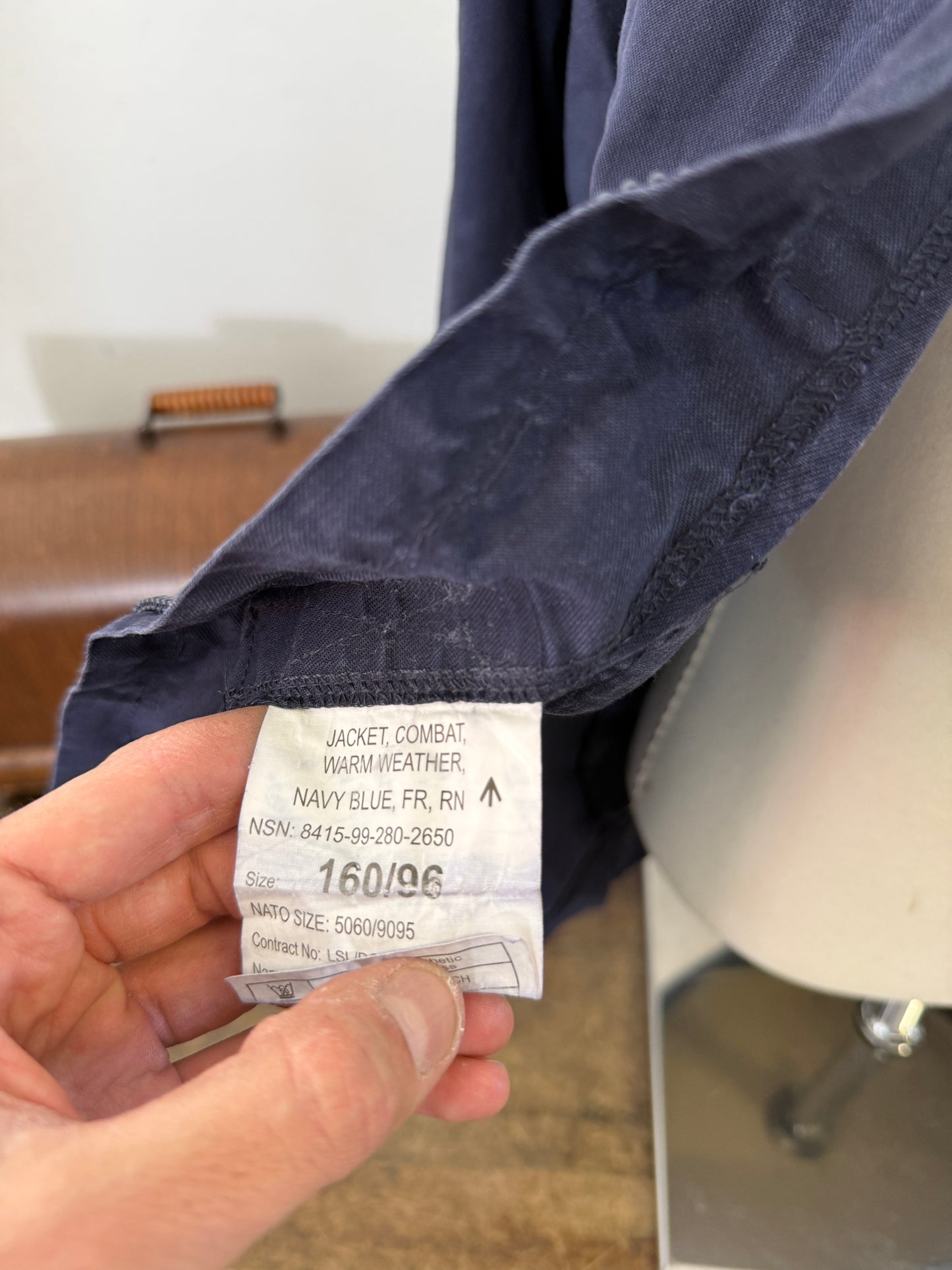 Vintage British Royal Navy Jacket “S”