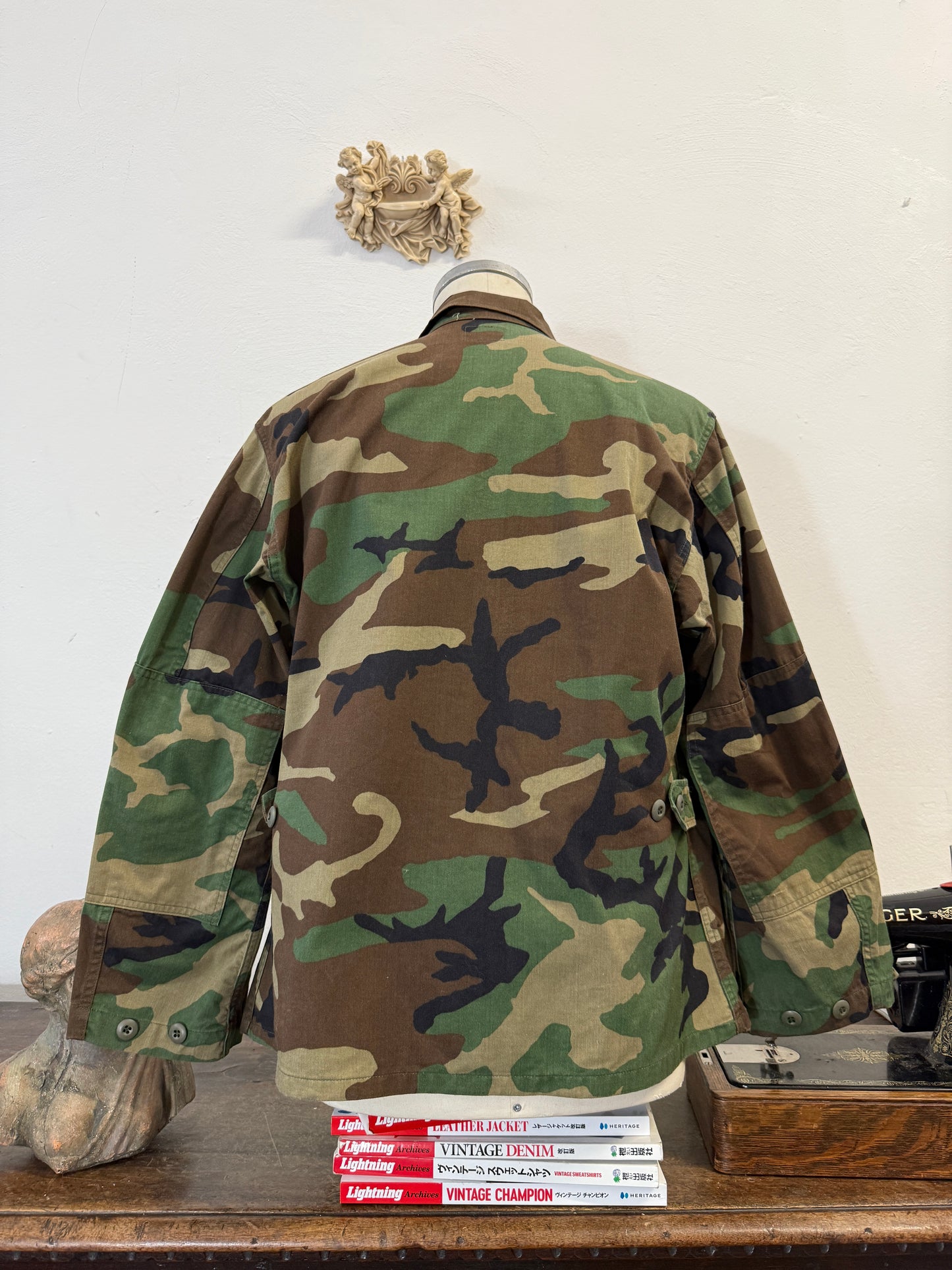 Vintage Woodland Jacket Us Army “M”