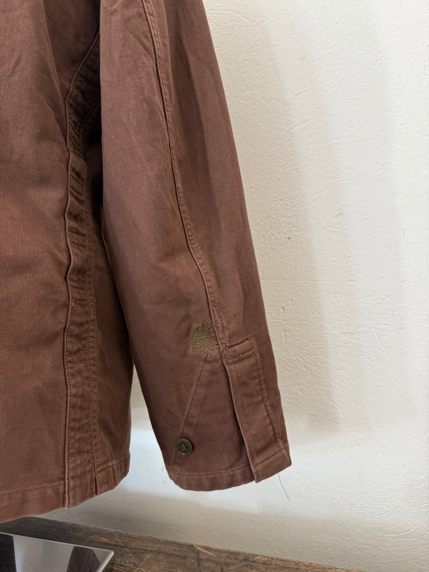 Vintage Moleskin German Army Jacket “S/M”