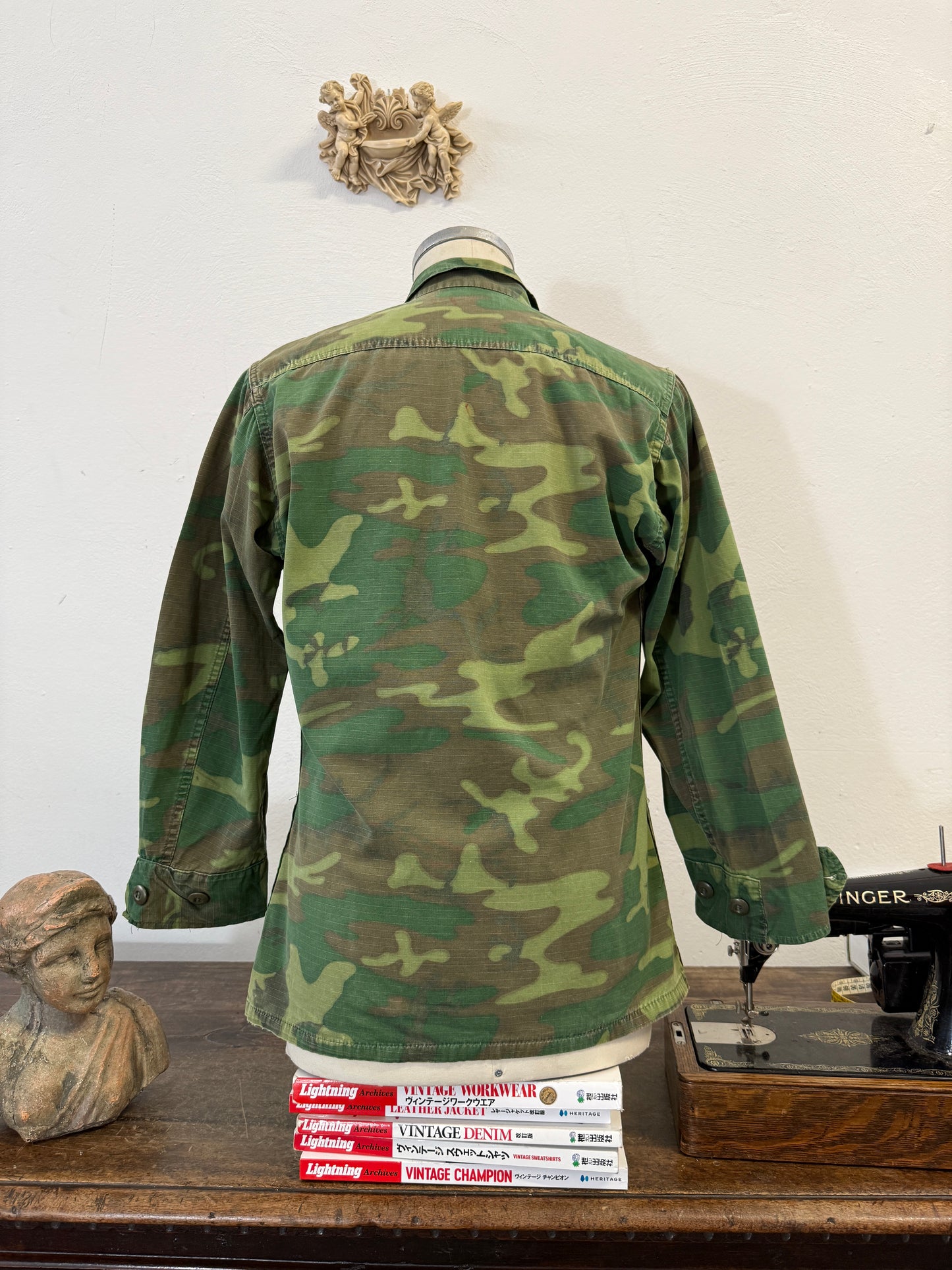 Vintage Woodland Jacket Rip Stop Us Army “S”