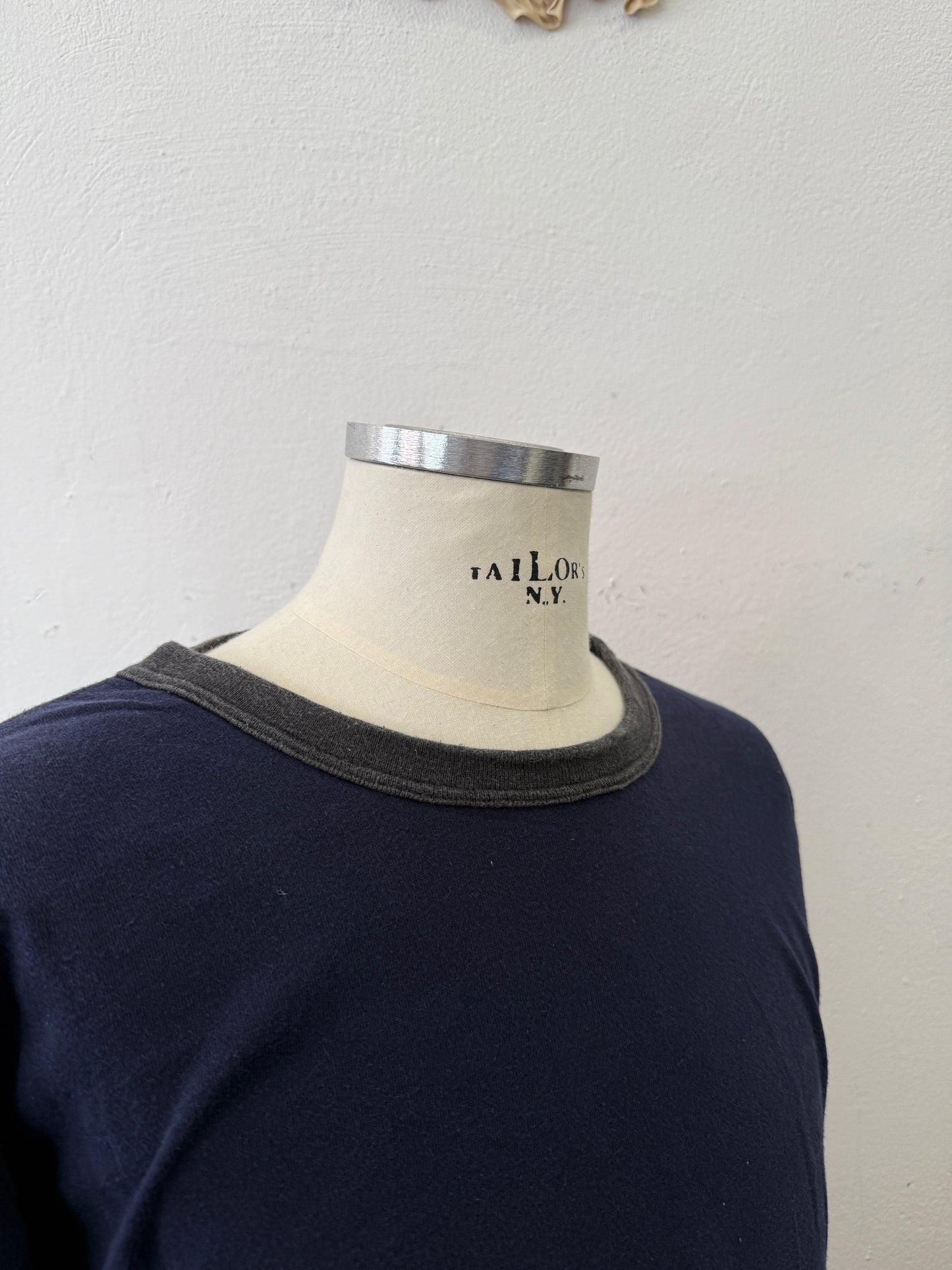 Vintage British Navy Long Sleeve Tee “M/L”