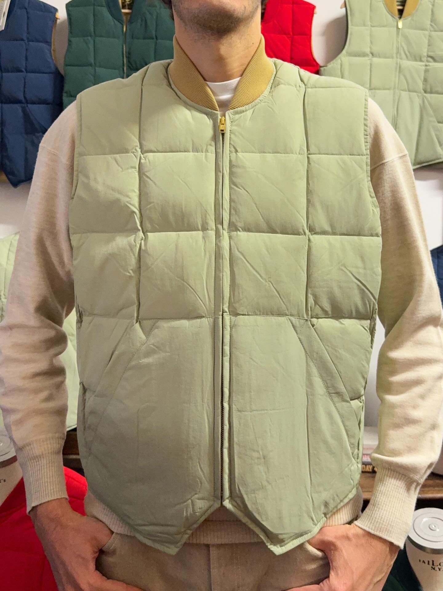Chesapeake’s Down Vest Seattle - Sage